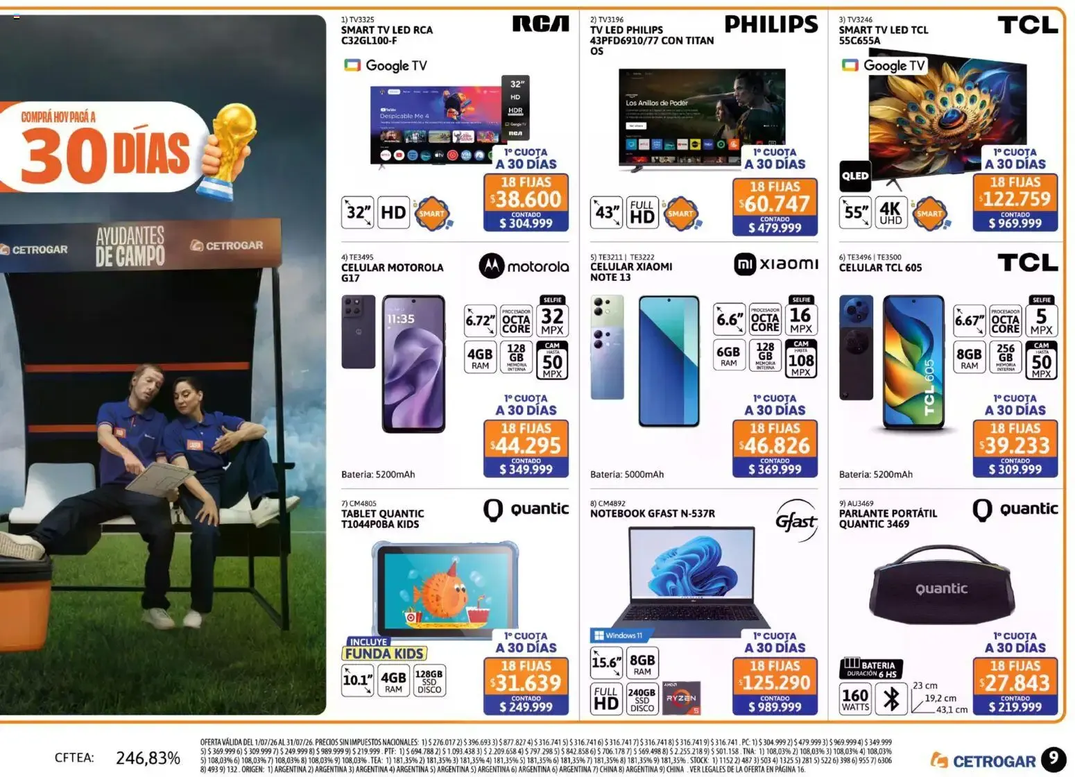 Ofertas de Cetrogar catálogo del 01/07/2026 - 31/07/2026 1 de julio al 31 de julio 2026 - Página 8 del catálogo