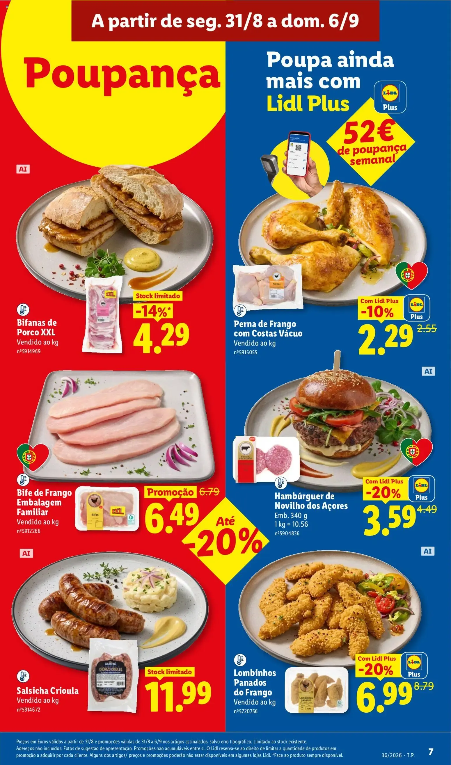 Folheto Lidl Poupança de 31 de agosto até 6 de setembro 2026 - Pagina 7