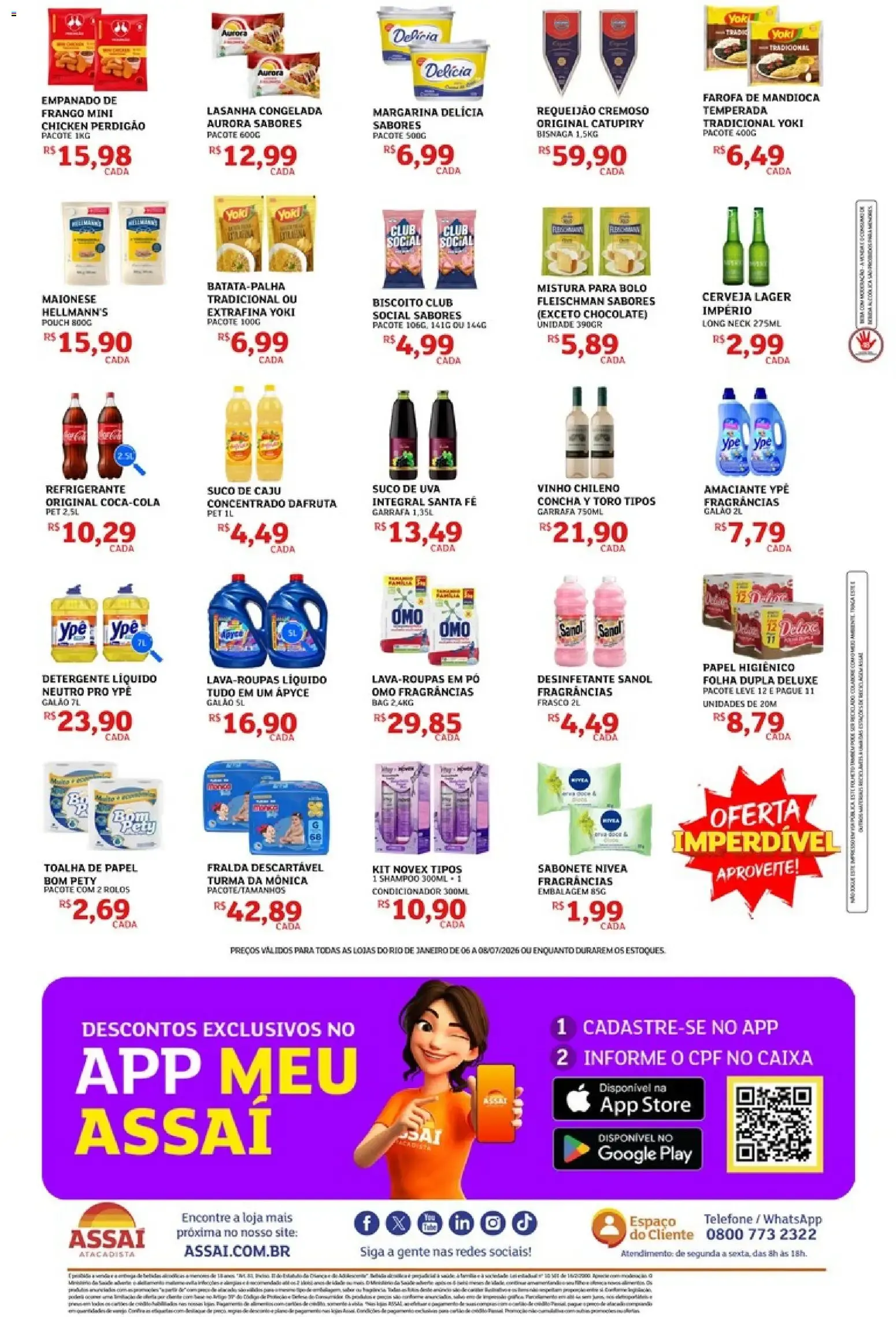Encarte de Assaí Atacadista ofertas - RJ de 06/07/2026 | Promoções Online 6 de julho até 8 de julho 2026 - Pagina 2
