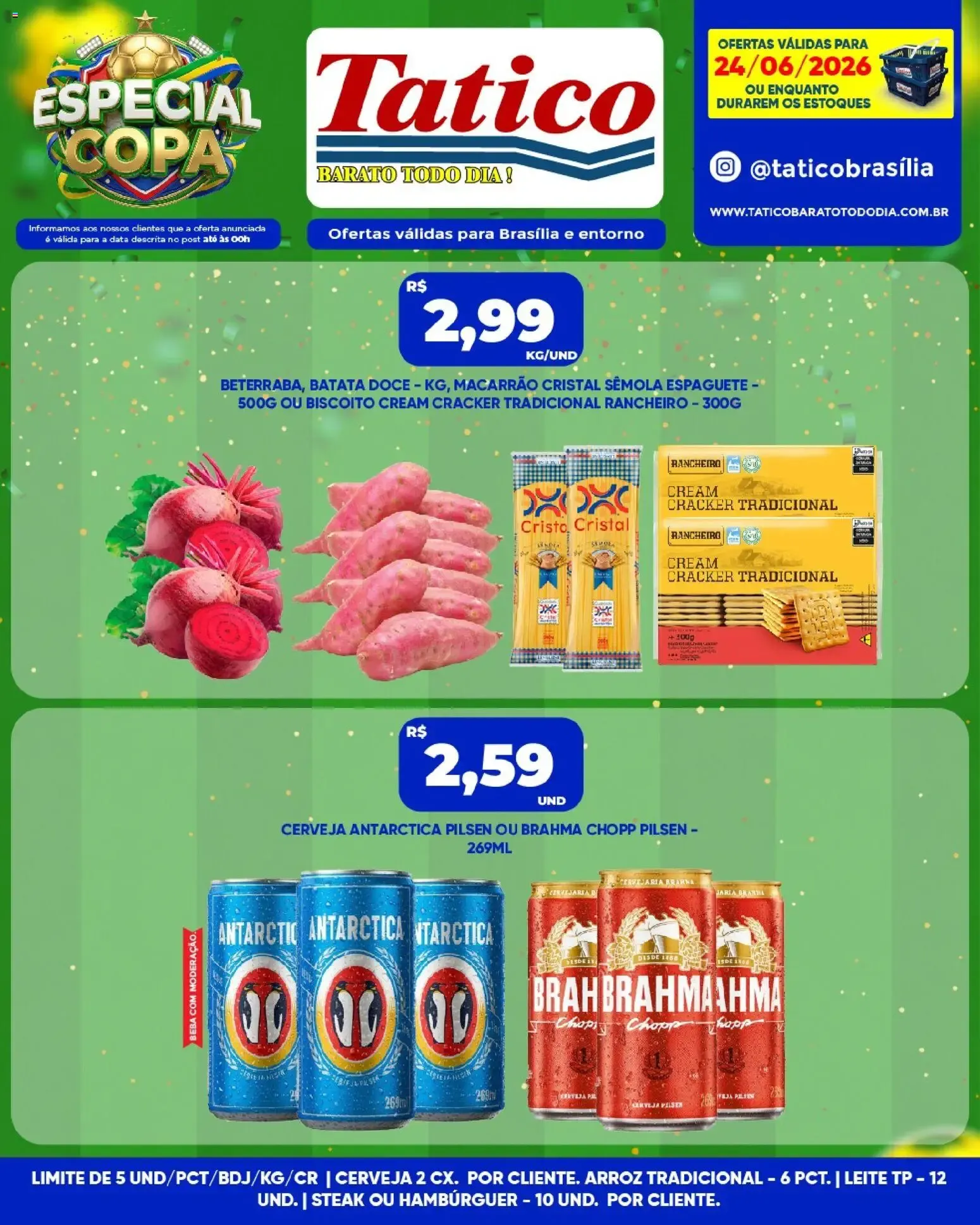 Encarte de Delícias da Padaria Tatico 25 de junho até 28 de junho 2026 - Pagina 12