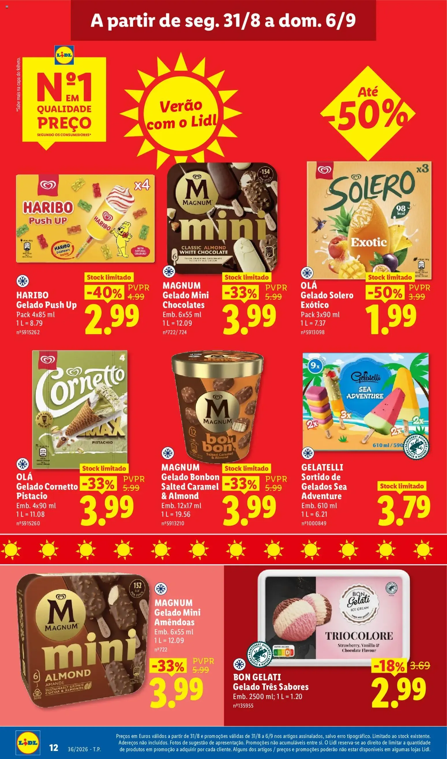 Folheto Lidl Poupança de 31 de agosto até 6 de setembro 2026 - Pagina 12