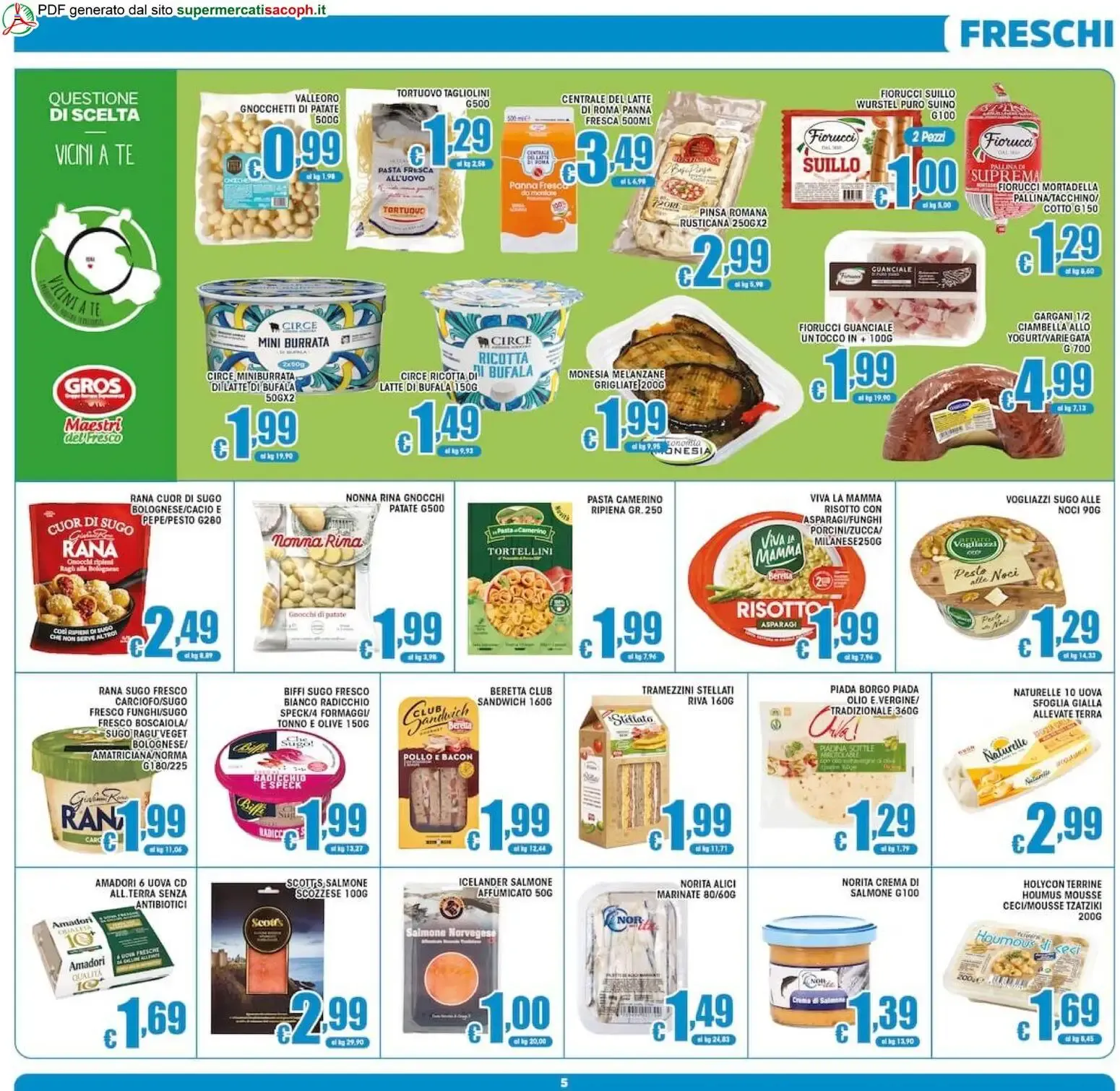 Sacoph volantino dal 02/10/2026 - online Offerte da 2 ottobre a 13 ottobre di 2026 - Pagina del volantino 5