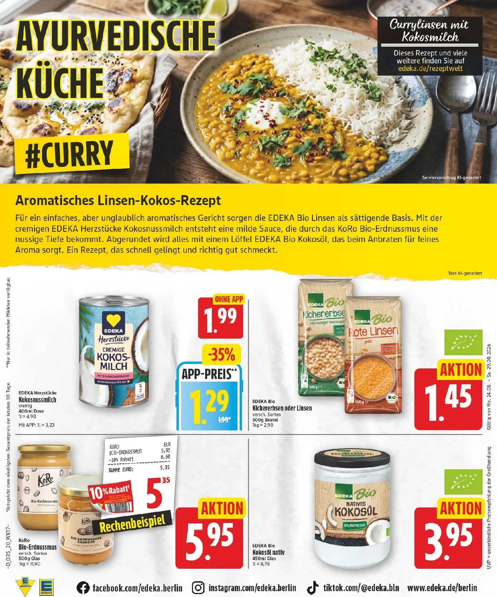 Edeka Prospekt nächste Woche – von Montag 24.08.2026 bis Samstag 29.08.2026 von 24. August bis 29. August 2026 - Prospekt seite 22