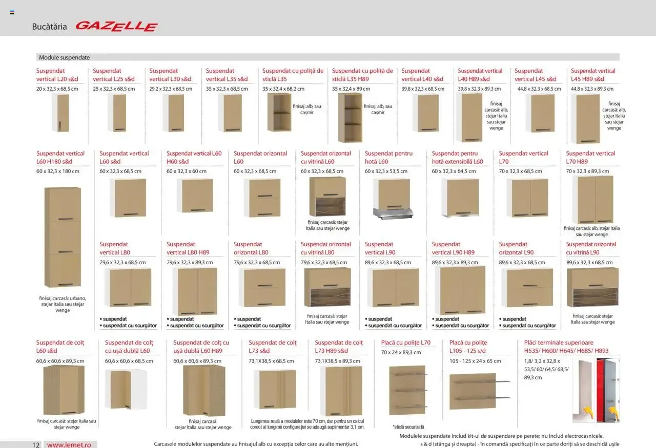 Catalog LEM'S - Bucătăria GAZELLE de la 17 noiembrie până la 31 ianuarie 2027 - Revista Pagina 12