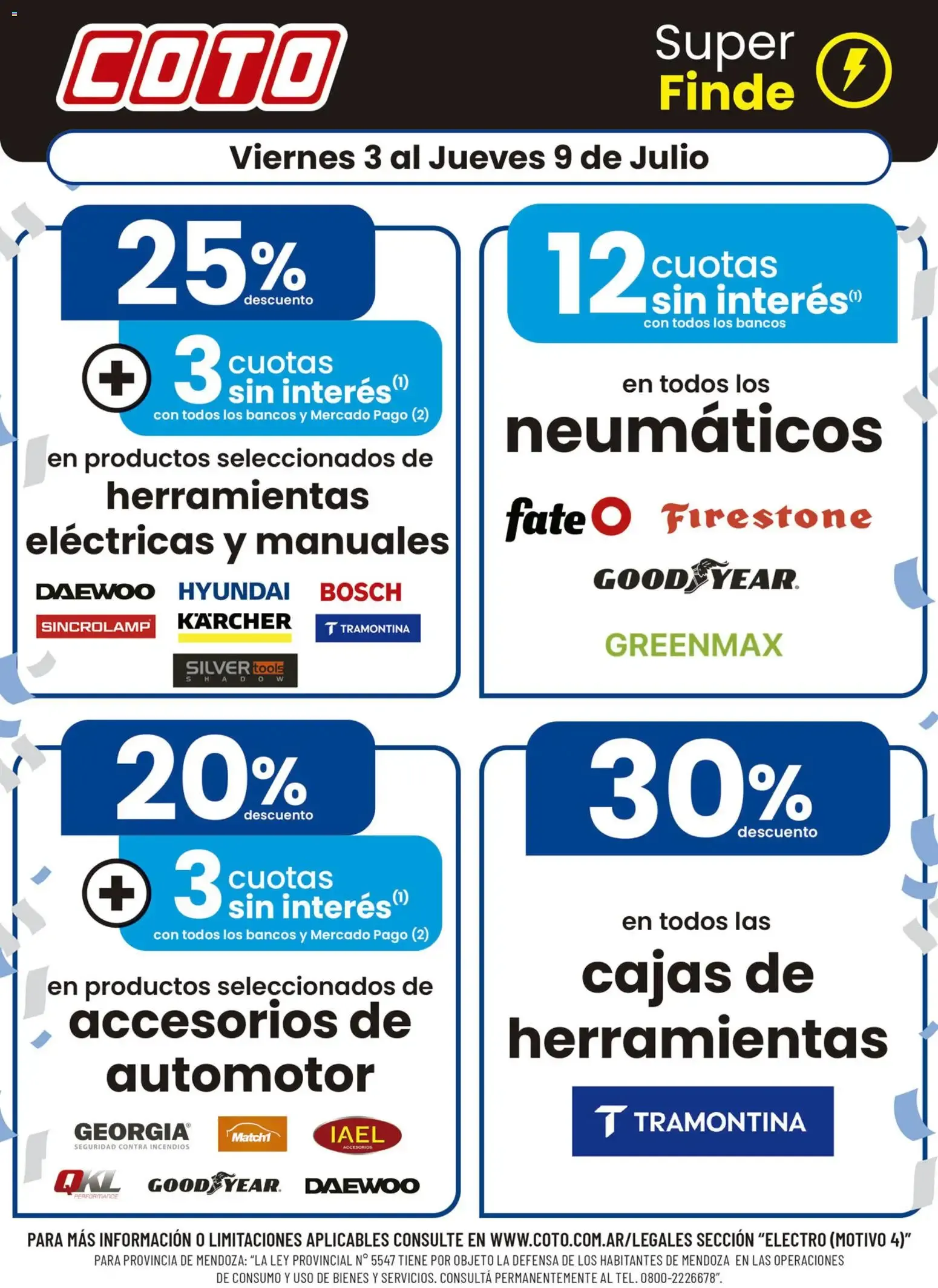 Ofertas de Coto ofertas || del 03/07/2026 - 09/07/2026 || Descuentos 3 de julio al 9 de julio 2026 - Página 1 del catálogo