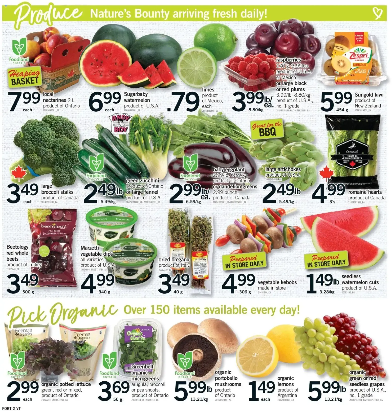 Fortinos weekly flyer / circulaire from Jul 23, 2026 > weekly specials & deals from July 23 to July 29 2026 - flyer page 3