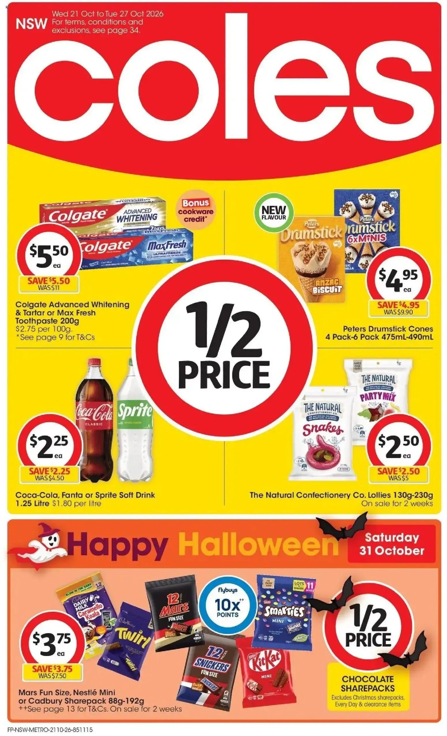 Coles catalogue valid from 21/10/2026 > Online Australia - Catalogue valid from 21 October to 27 October 2026 - page 1