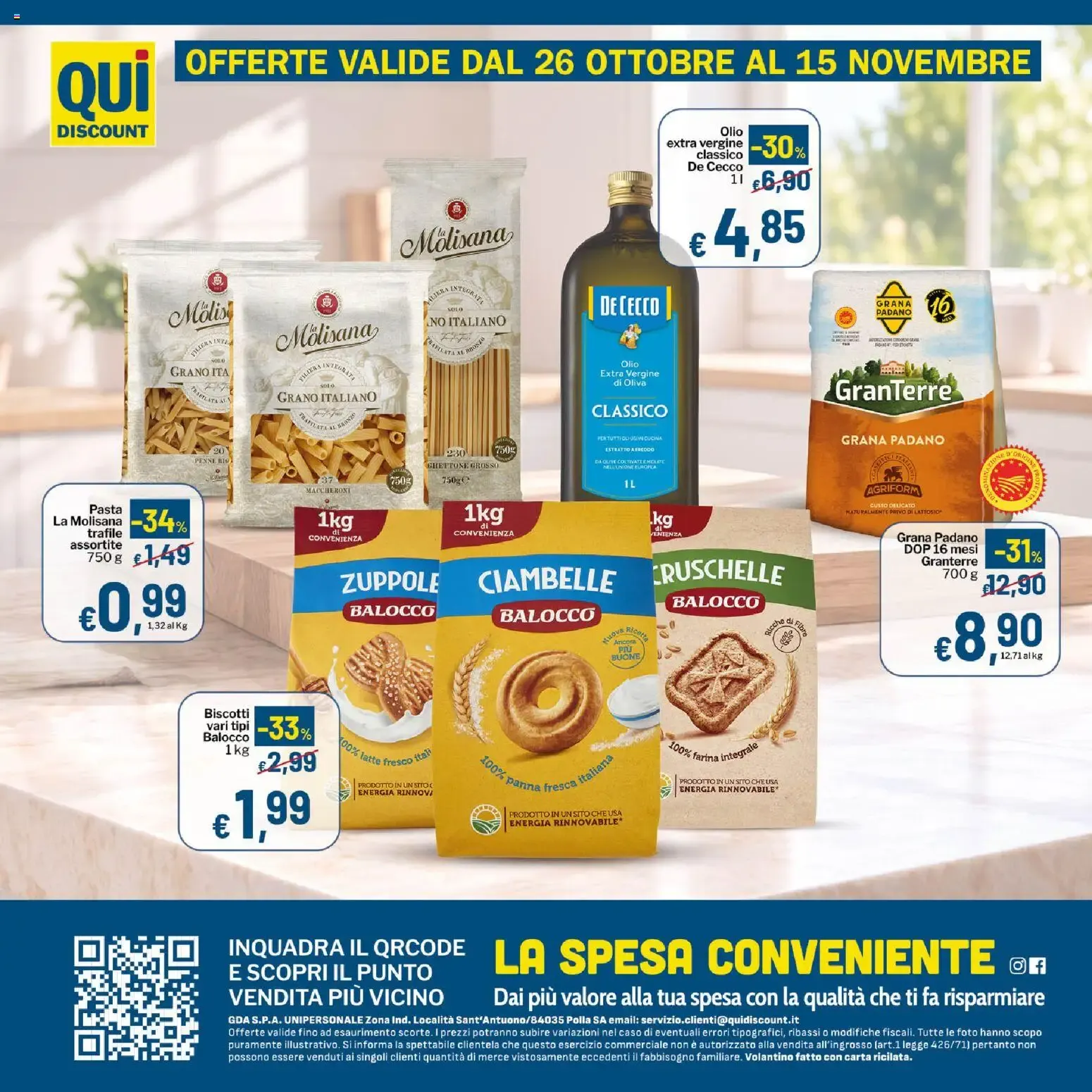 Qui Discount volantino dal 20/10/2026 - online Offerte da 20 ottobre a 1 novembre di 2026 - Pagina del volantino 12