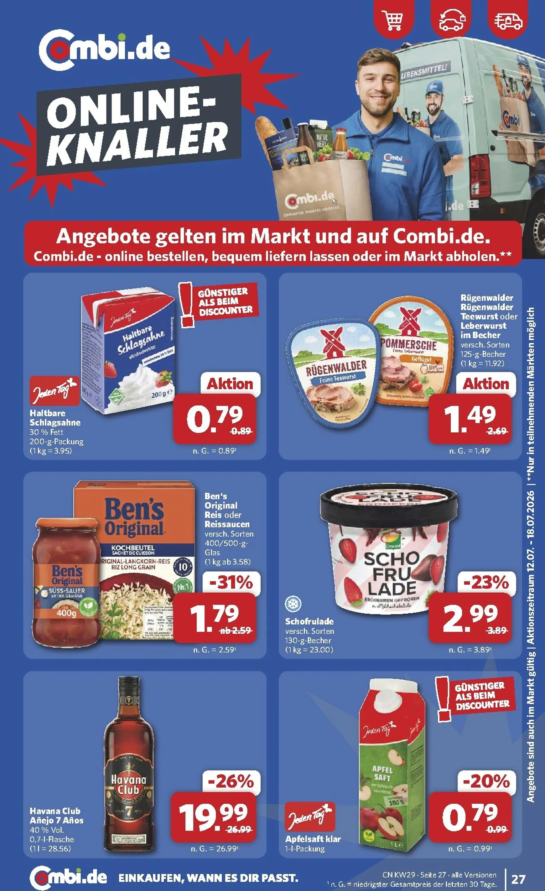 Combi Prospekt – von Montag 13.07.2026 bis Samstag 18.07.2026 von 13. Juli bis 18. Juli 2026 - Prospekt seite 29