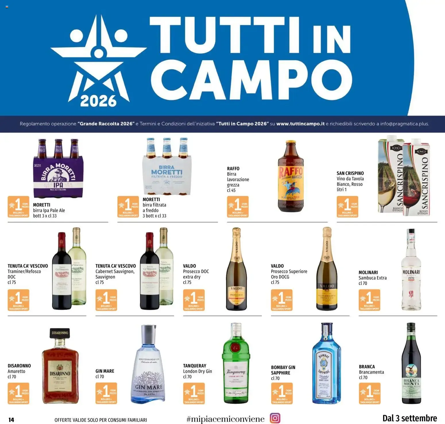 EMI volantino dal 03/09/2026 - online Offerte da 3 settembre a 16 settembre di 2026 - Pagina del volantino 14