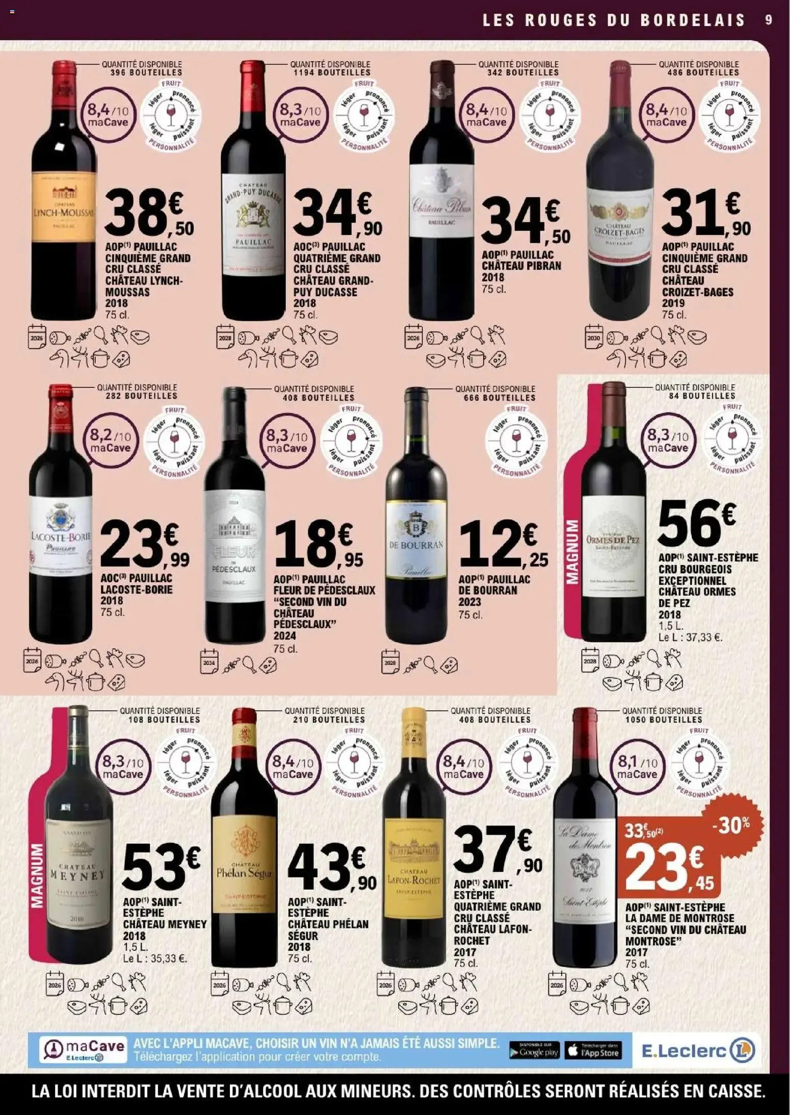 E.Leclerc La Foire aux Vins 2026 du 29 septembre au 10 octobre 2026 - Catalogue page 9
