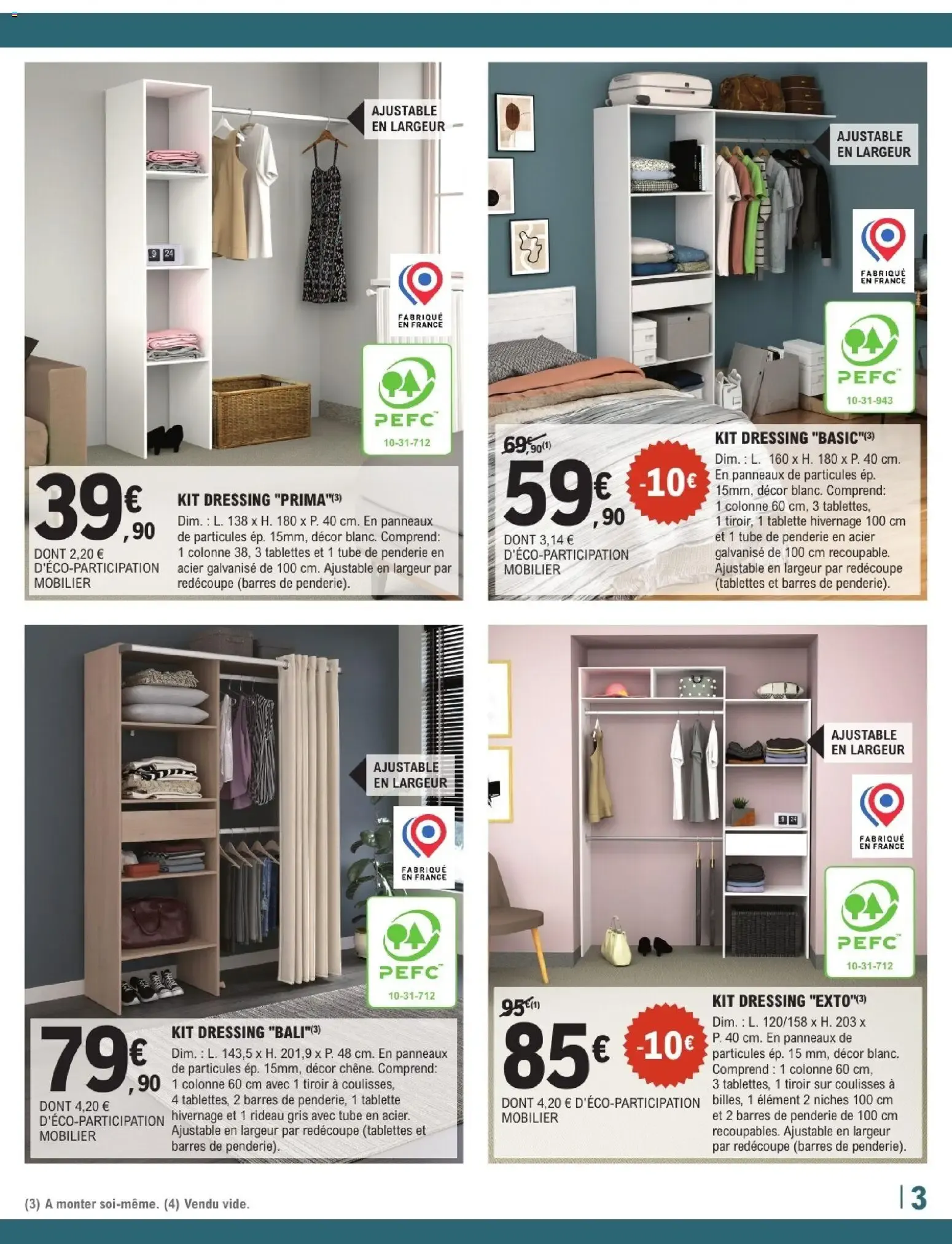 Brico E.Leclerc catalogue à partir du 21/07/2026 - promo en ligne du 21 juillet au 8 août 2026 - Catalogue page 3