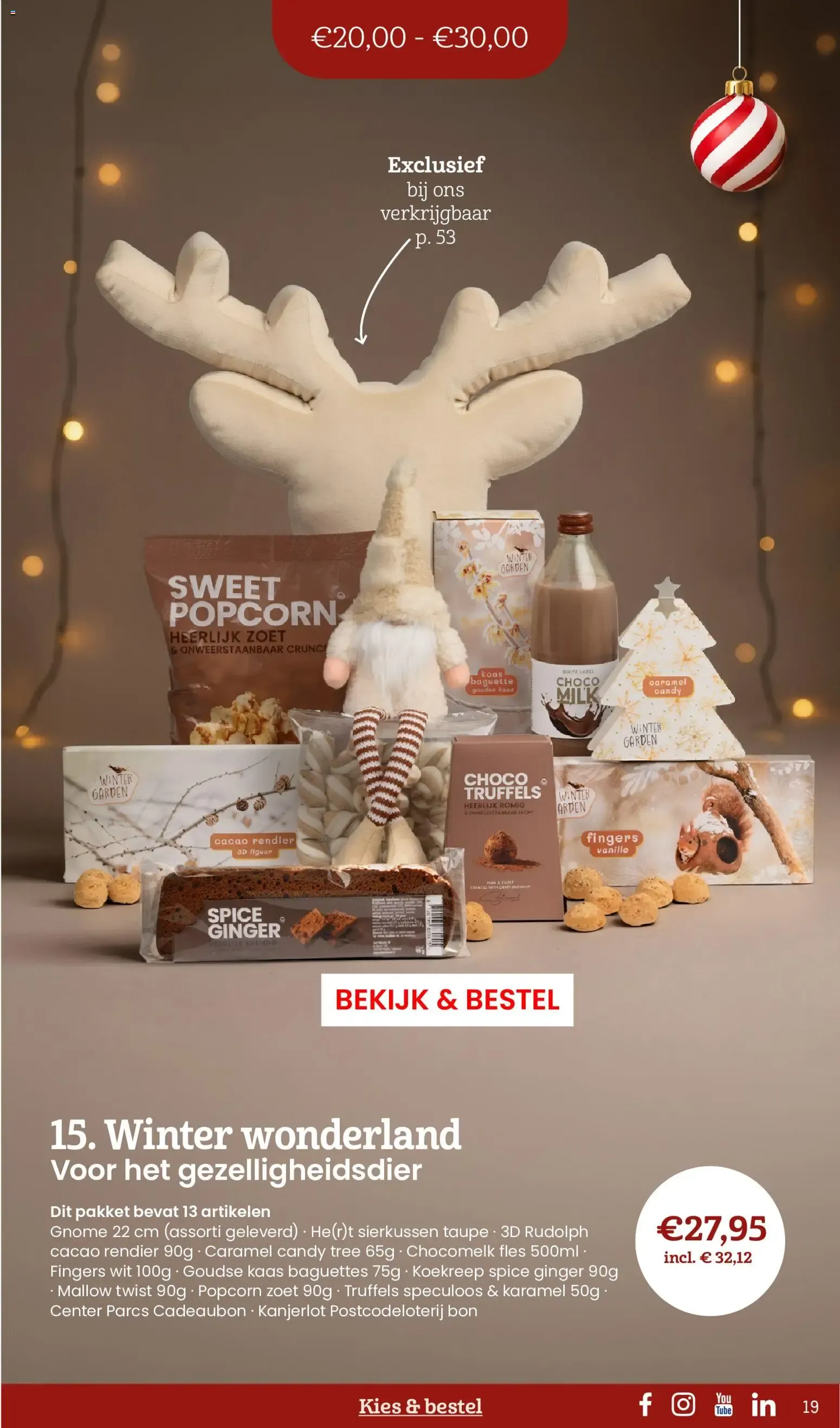 Kerstassortiment 2026 van 20 oktober tot 31 december 2026 - Folder pagina 19