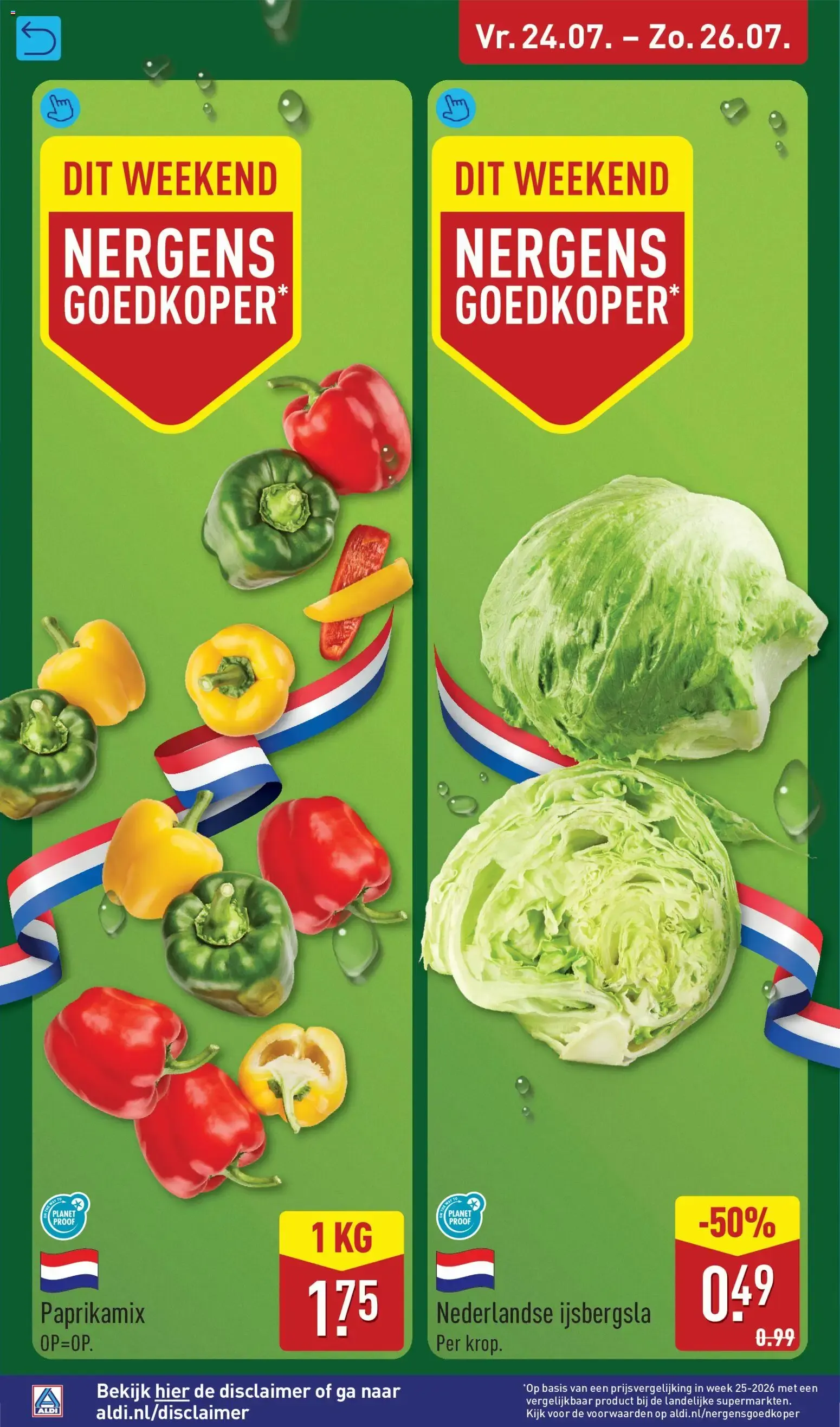Folleto semanal de ofertas de Aldi (20 al 26 de julio) van 20 juli tot 26 juli 2026 - Folder pagina 62
