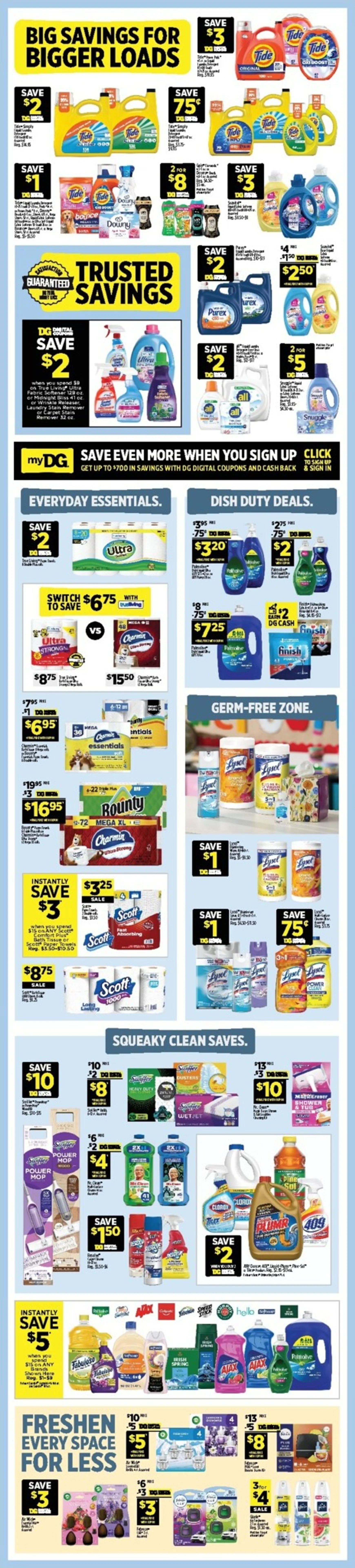 Weekly promotion DOLLAR GENERAL spanning from August 2 to August 8 2026 - Page 11 for Catalogue 365