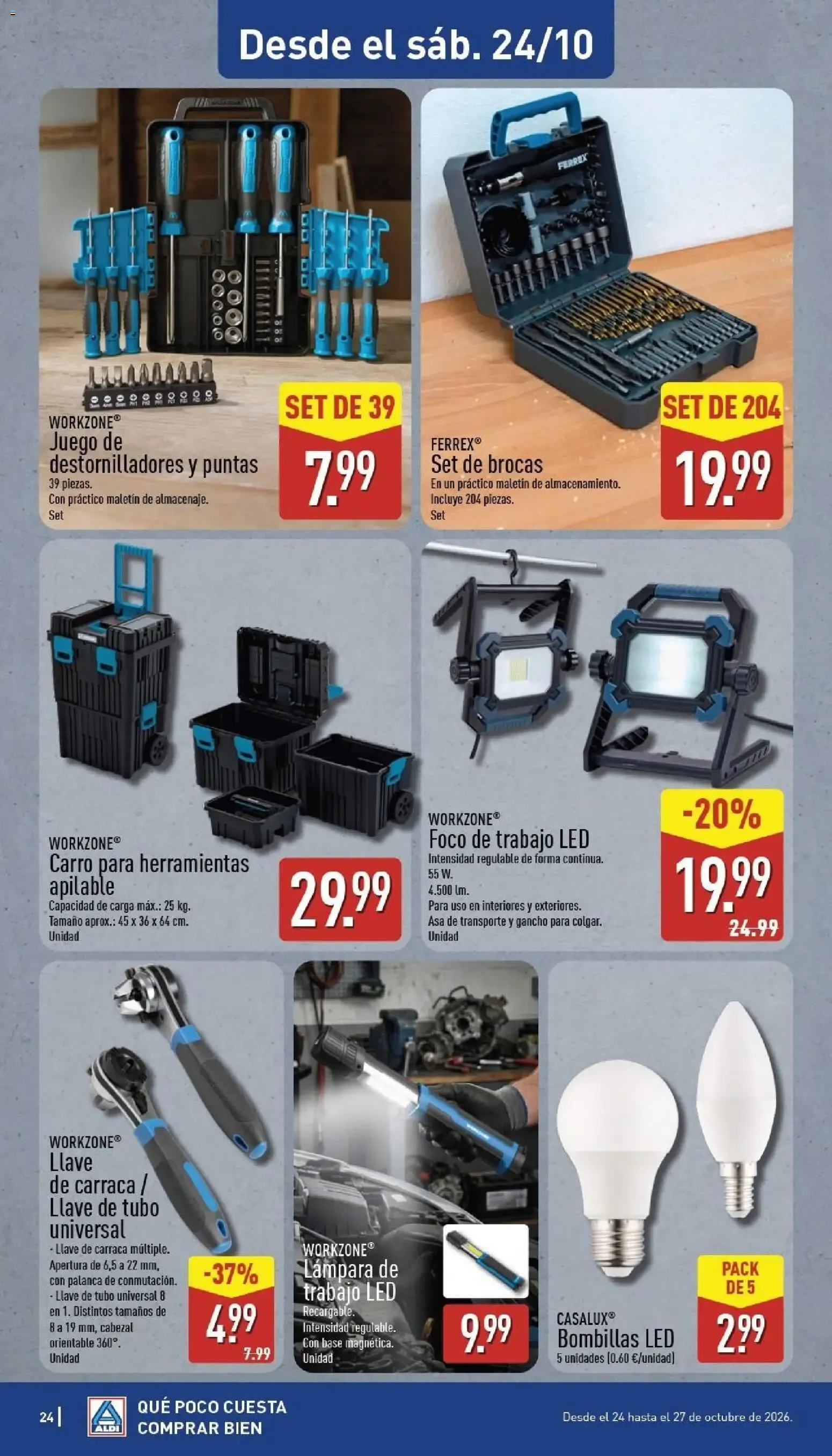 Catálogo de Aldi folleto Península del 19/10/2026 | Catálogo 19 de octubre al 25 de octubre 2026 - Página 24