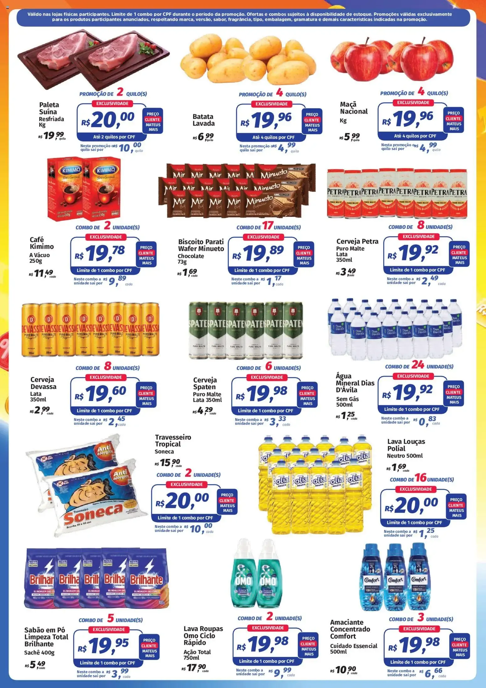 Encarte de Mateus ofertas Tudo é 20 de 17/07/2026 | Promoções Online 17 de julho até 17 de julho 2026 - Pagina 2
