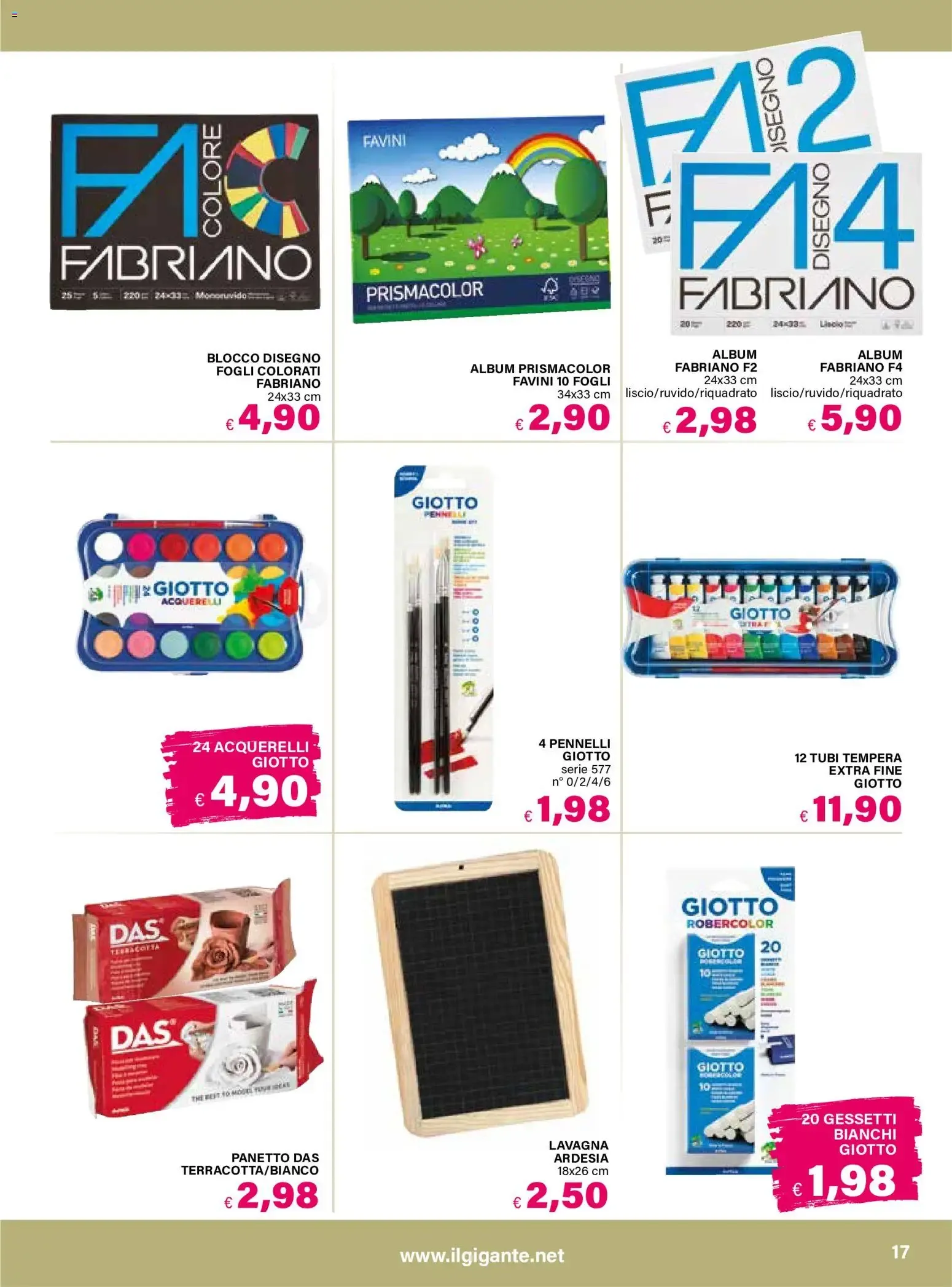 Il Gigante Ipermercati - Catalogo Scuola: Maestreee... Stiamo Tornando! da 6 agosto a 30 settembre di 2026 - Pagina del volantino 17