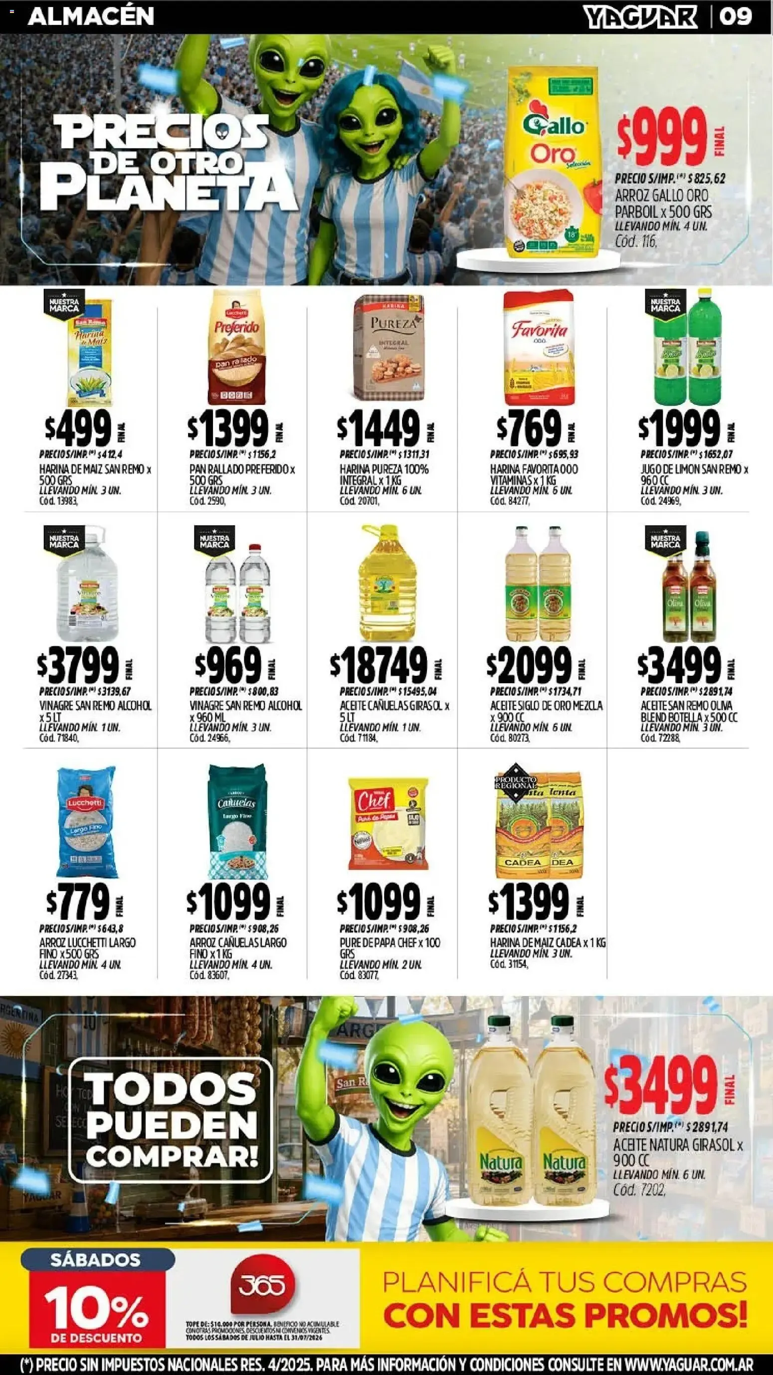 Ofertas de Yaguar - Oferta Semanal Neuquen del 06/07/2026 - 12/07/2026 6 de julio al 12 de julio 2026 - Página 11 del catálogo