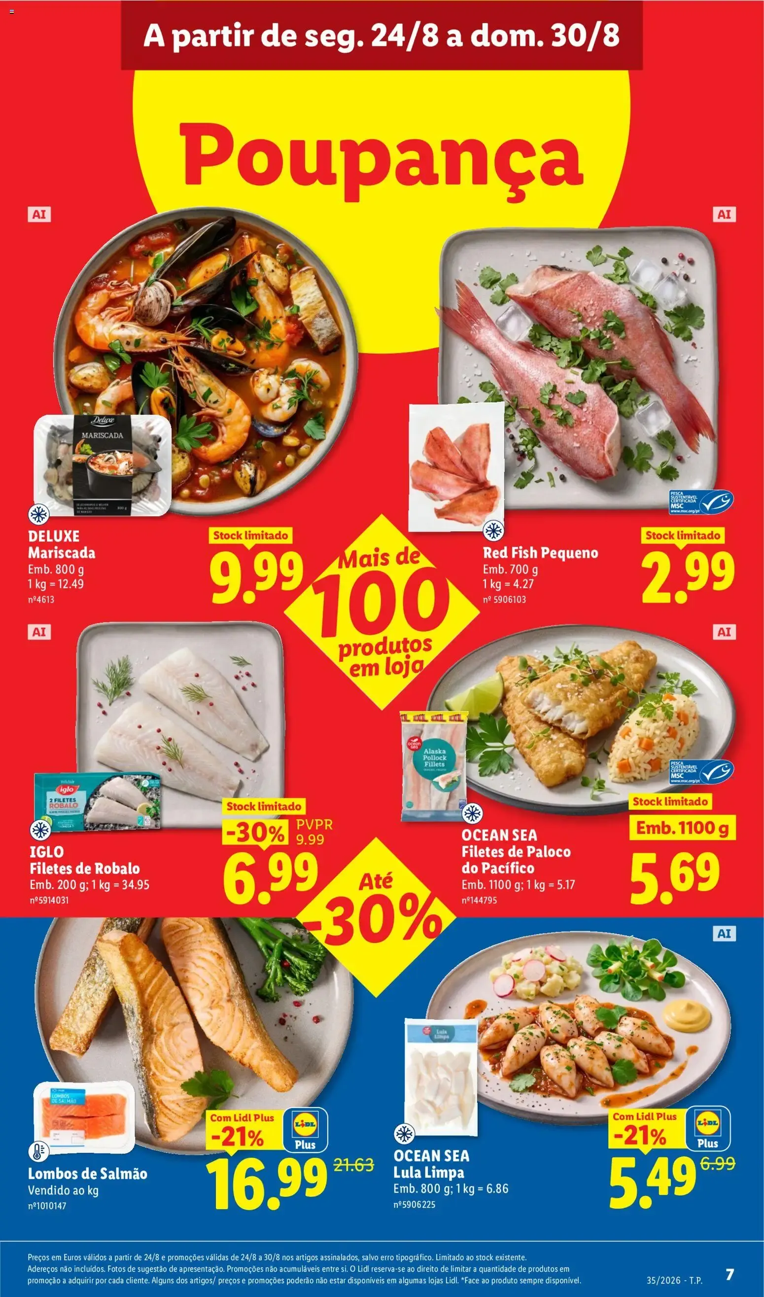 Folheto Poupança de 24 de agosto até 30 de agosto 2026 - Pagina 7