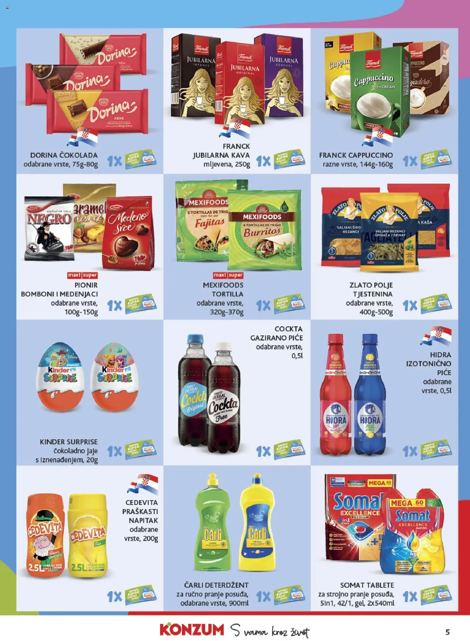 Katalog Konzum Katalog novi od 23.09.2026 na listanje > letak digitalni od 23. rujna do 29. rujna 2026. - Pregled Stranica 5