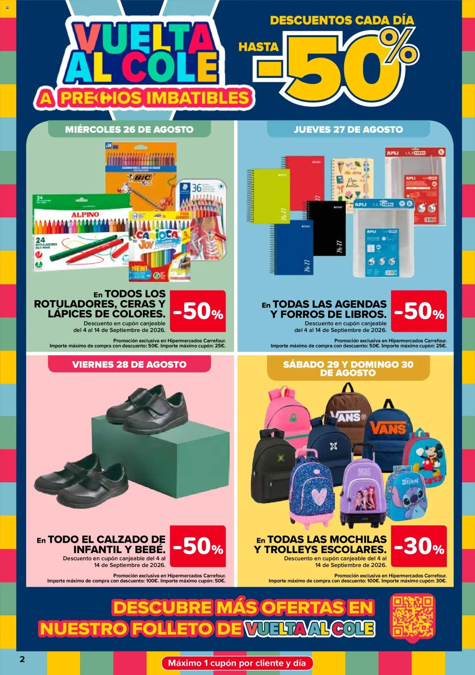 Catálogo de Carrefour folleto del 26/08/2026 | Catálogo 26 de agosto al 9 de septiembre 2026 - Página 2