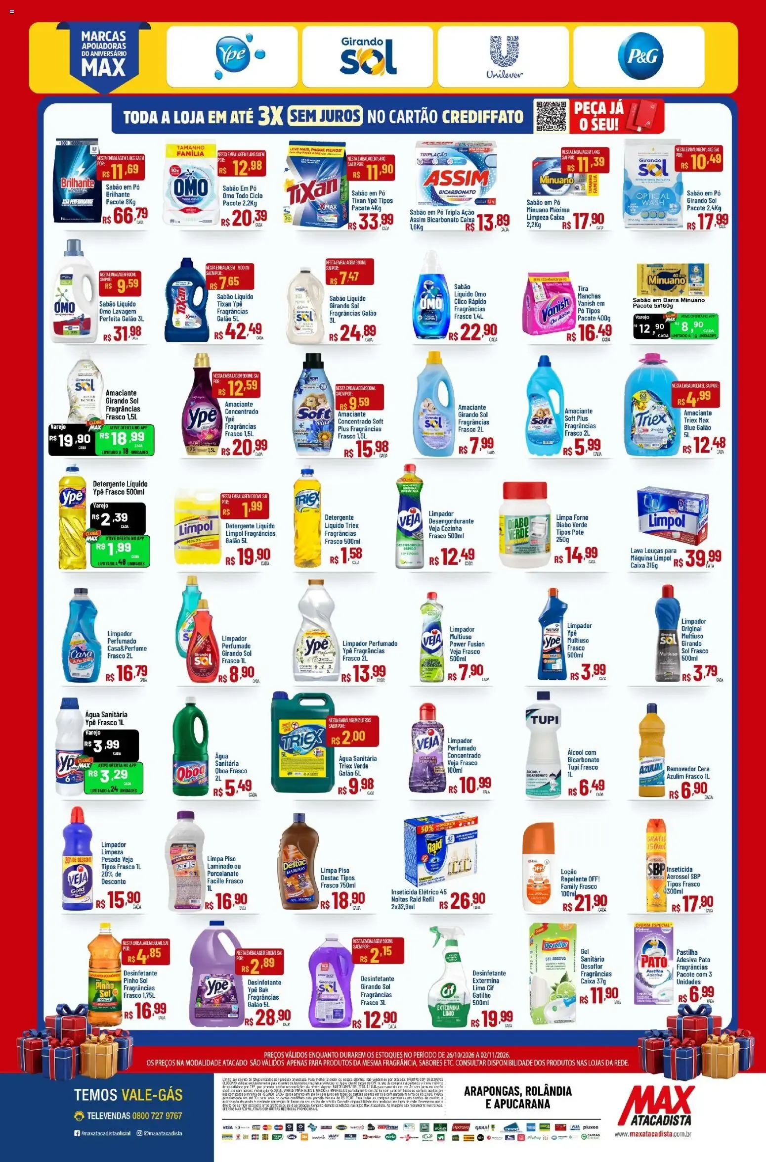 Encarte de Max Atacadista ofertas Aniversário de 26/10/2026 | Promoções Online 26 de outubro até 2 de novembro 2028 - Pagina 8