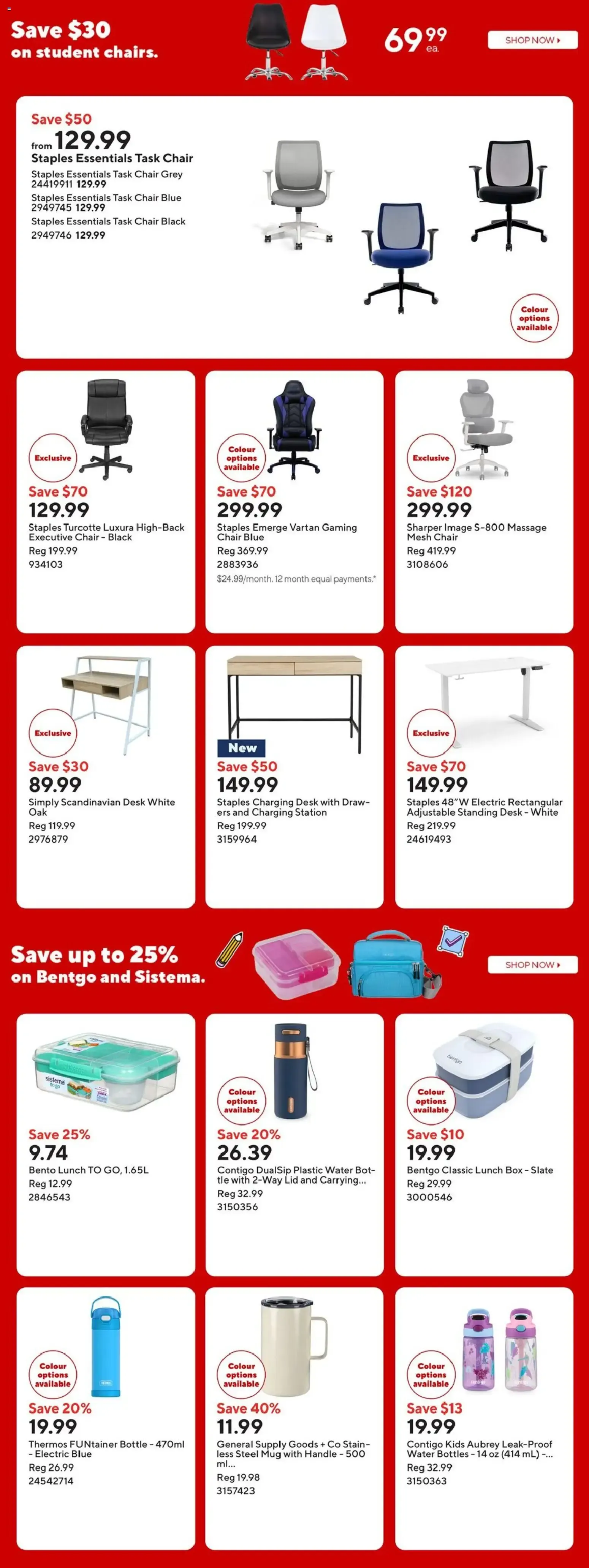 Staples.ca Shop Now from August 28 to September 3 2026 - flyer page 8