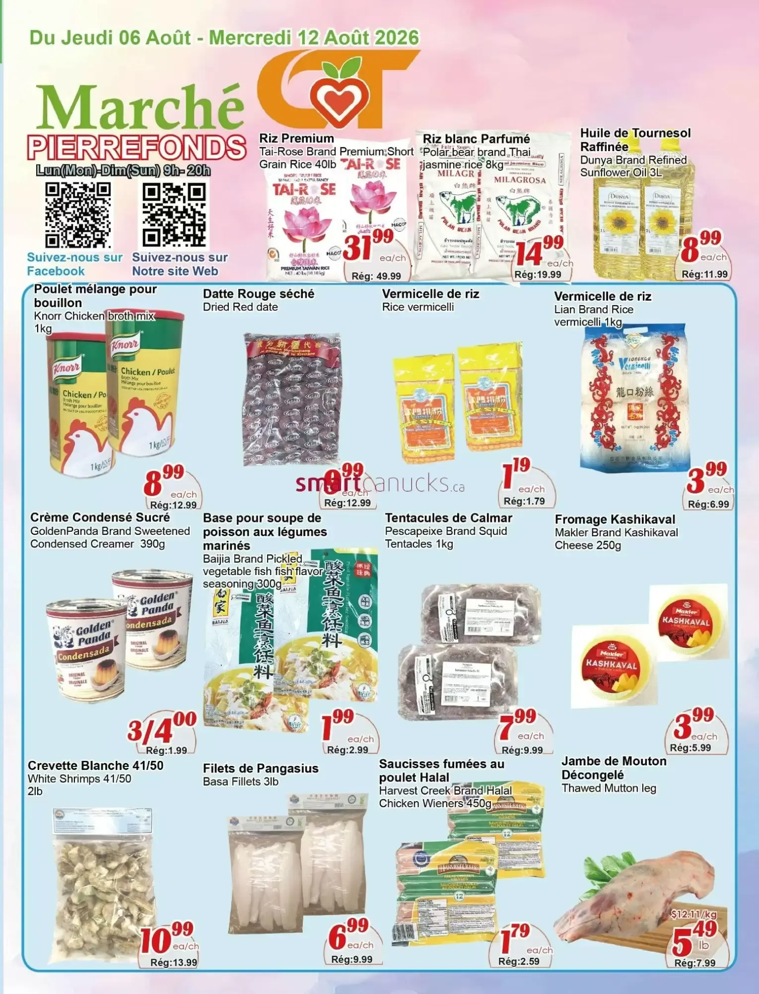 Marché PIERREFONDS from August 6 to August 12 2026 - flyer page 1