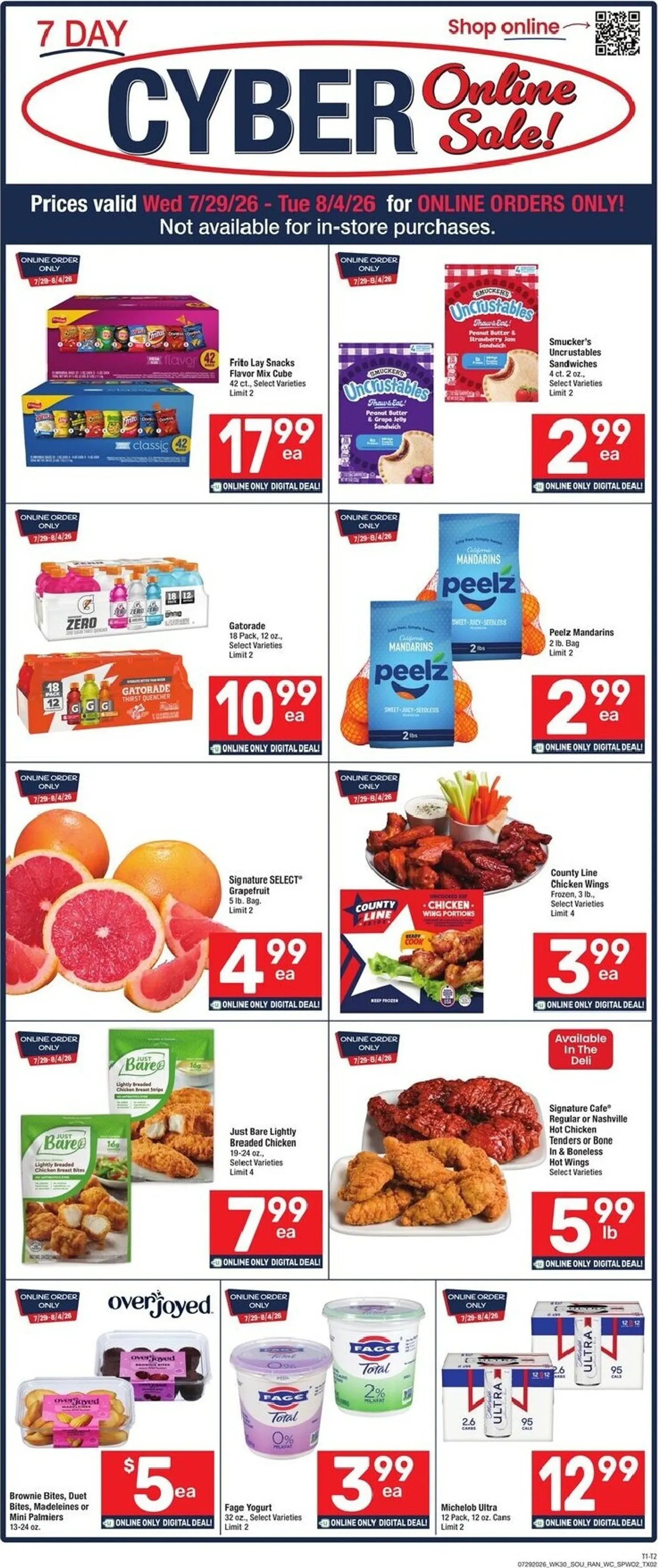Weekly ad Randalls 60th Anniversary Cyber Online Sale from July 29 to August 4 2026 - Page 2