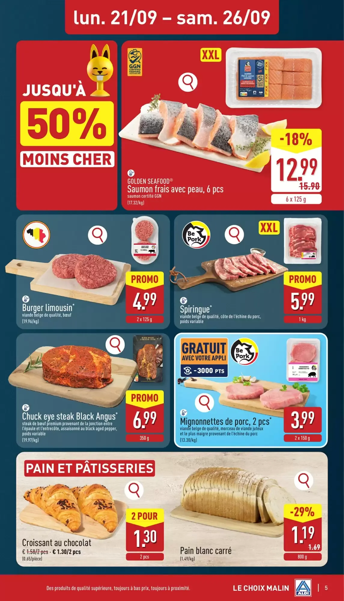 ALDI Dépliant du 21/09 au 26/09 van 21 september tot 26 september 2026 - folder pagina 5