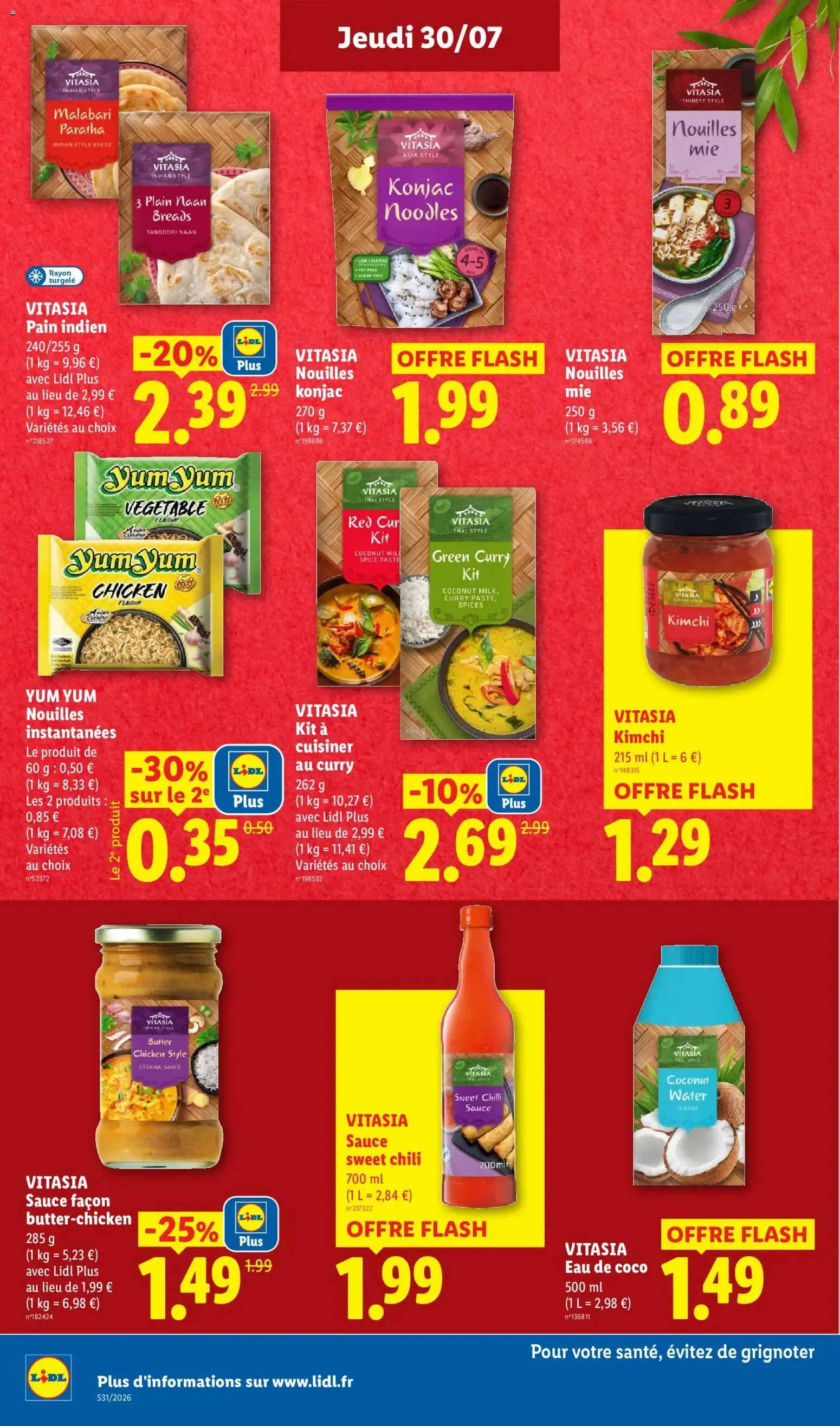 LIDL L'été des Marques du 30 juillet au 5 août 2026 - Catalogue page 18