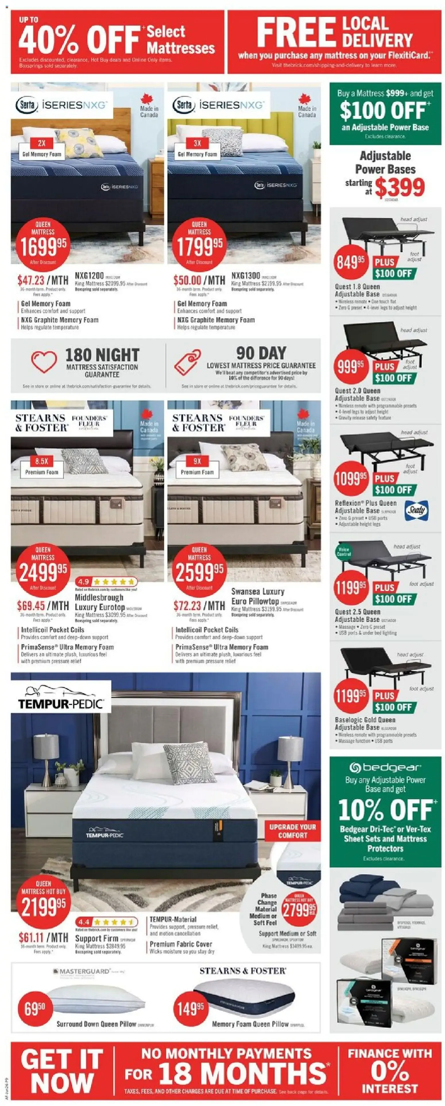 The Brick weekly flyer / circulaire from Jun 22, 2026 > weekly specials & deals from June 27 to June 28 2026 - flyer page 16