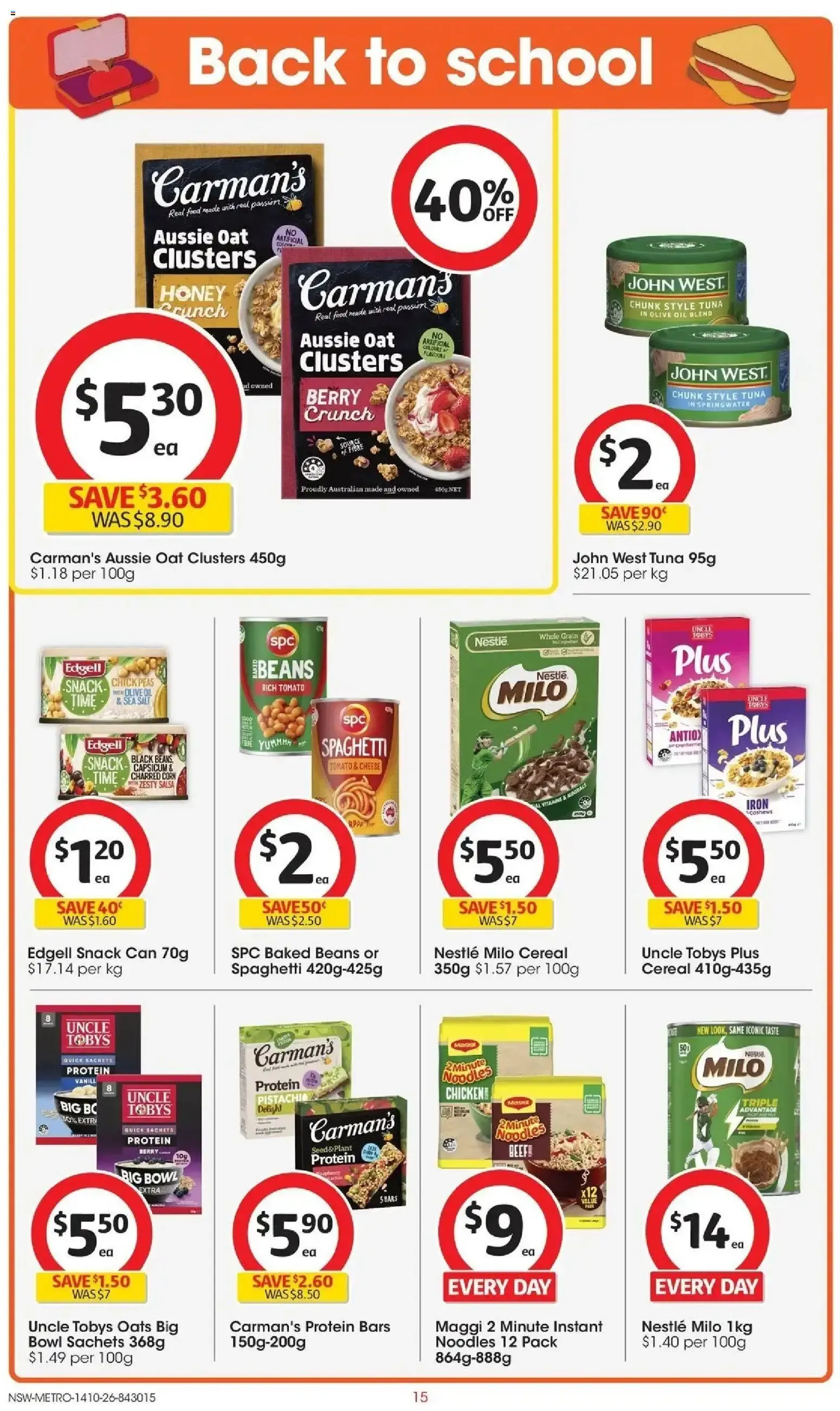 Coles catalogue valid from 14/10/2026 > Online Australia - Catalogue valid from 14 October to 20 October 2026 - page 15