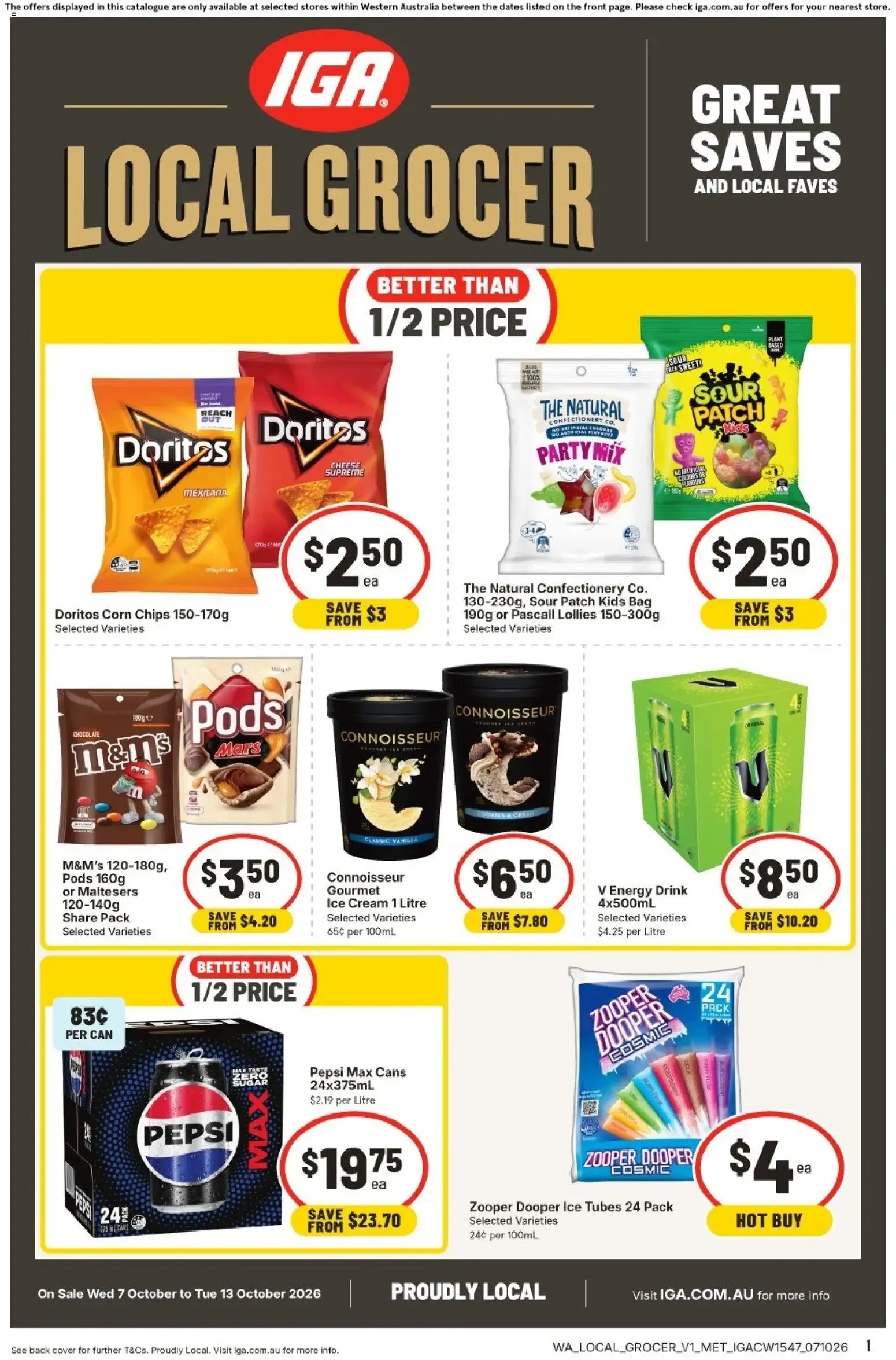 IGA LOCAL GROCER - Catalogue valid from 7 October to 13 October 2026 - page 1