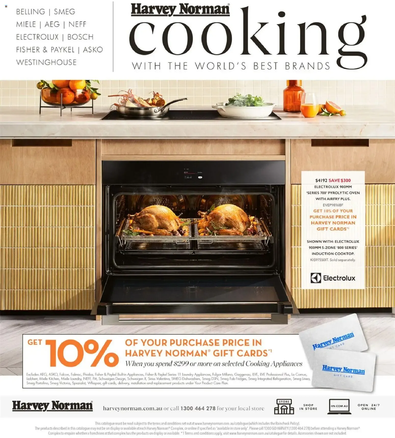 Harvey Norman Cooking: With the World's Best Brands - Catalogue valid from 12 October to 26 October 2026 - page 1