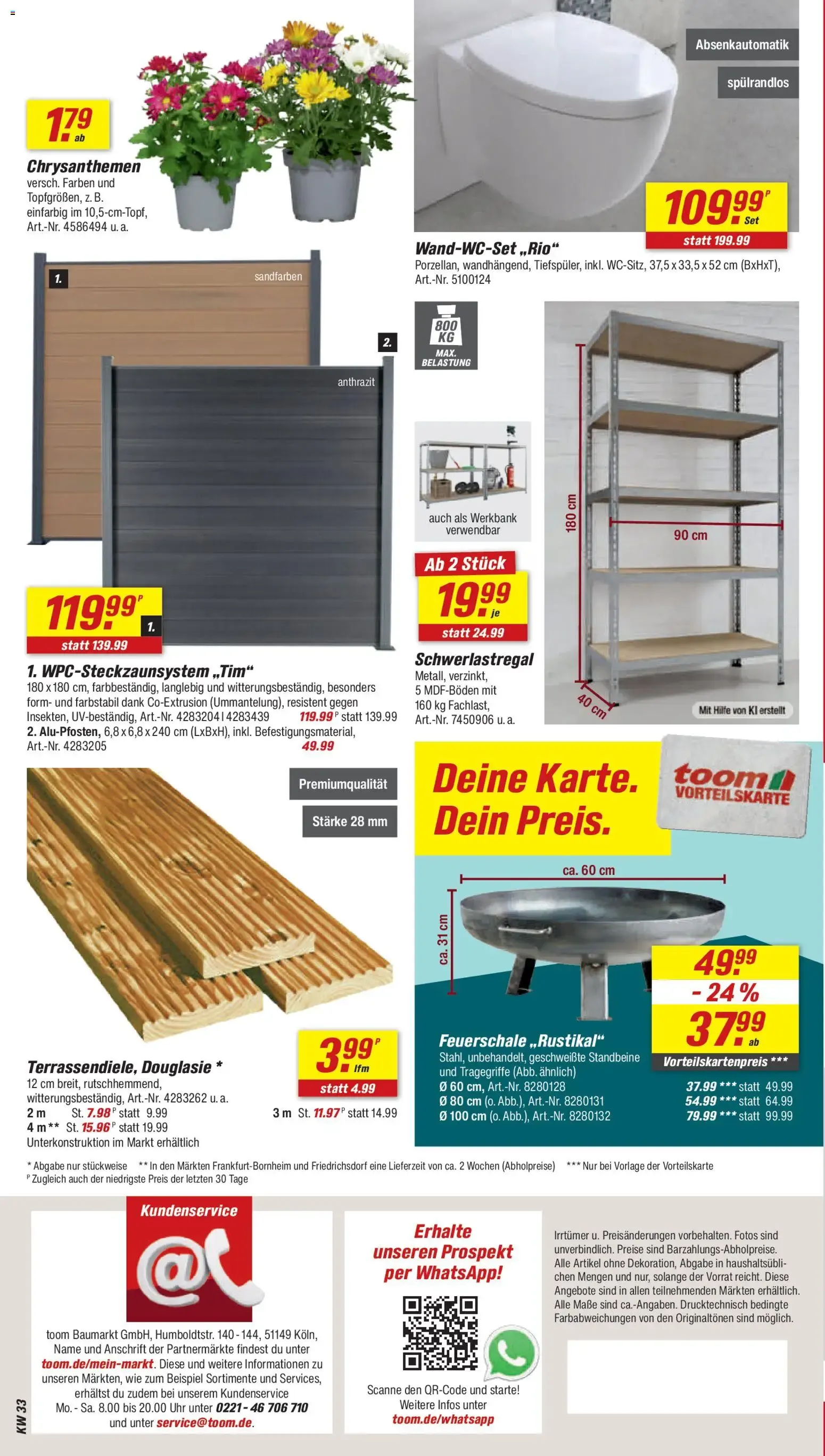 Toom Baumarkt Prospekt (ab 08.08.2026) zum Blättern von 8. August bis 14. August 2026 - Prospekt seite 12