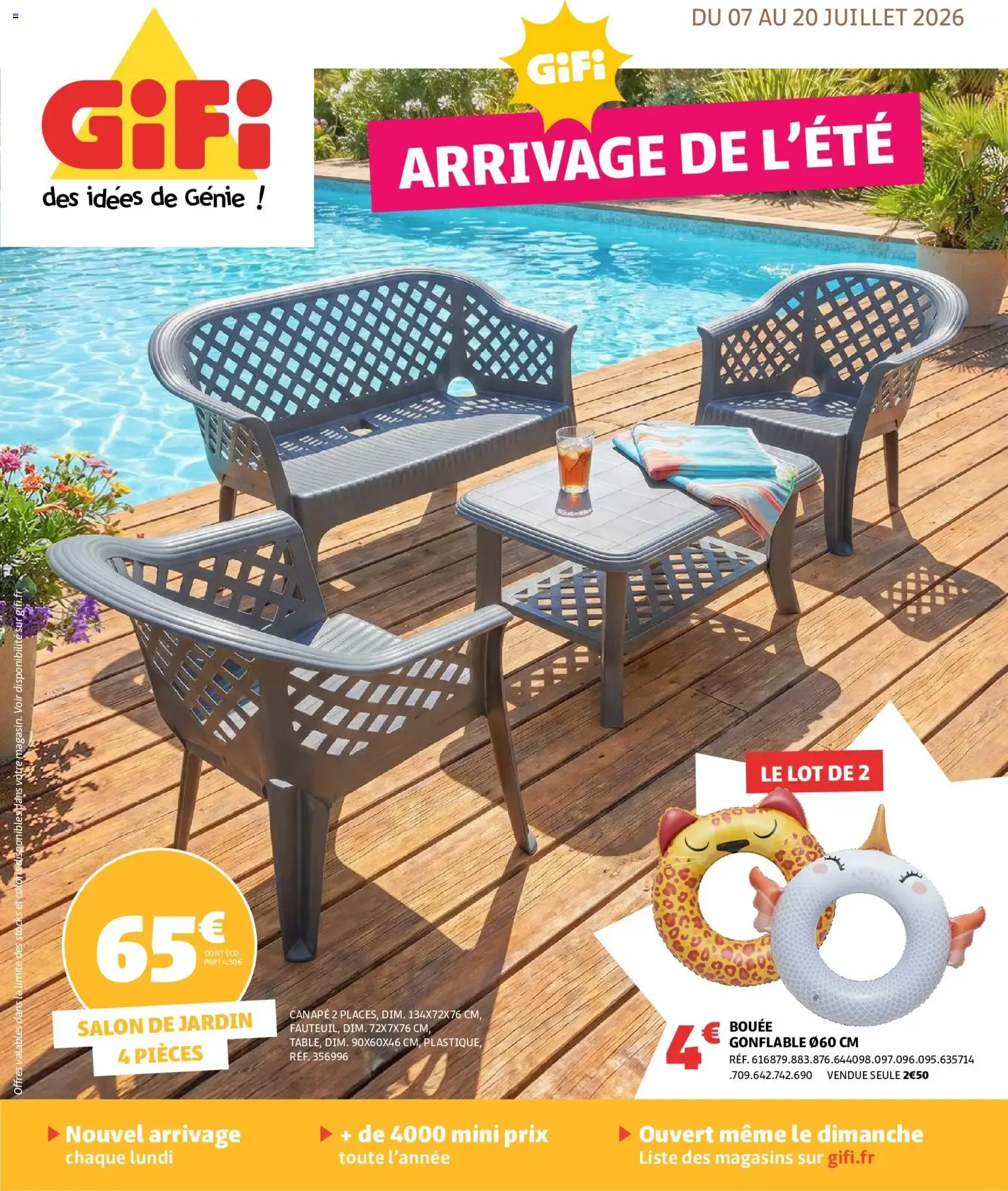 GiFi catalogue à partir du 07/07/2026 - promo en ligne du 7 juillet au 20 juillet 2026 - Catalogue page 1