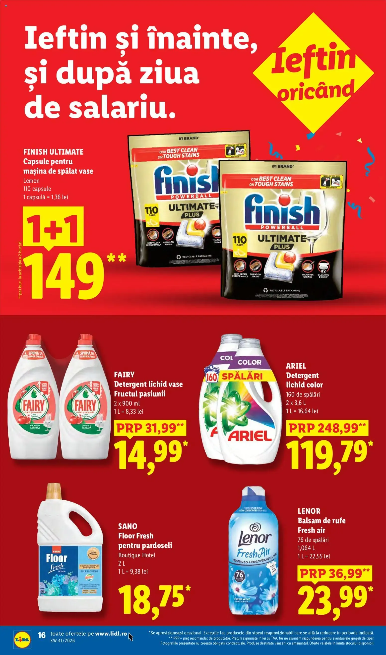 Catalog Catalog LIDL 05.10.2026 - Oferta și Revista online de la 5 octombrie până la 11 octombrie 2026 - Revista Pagina 16