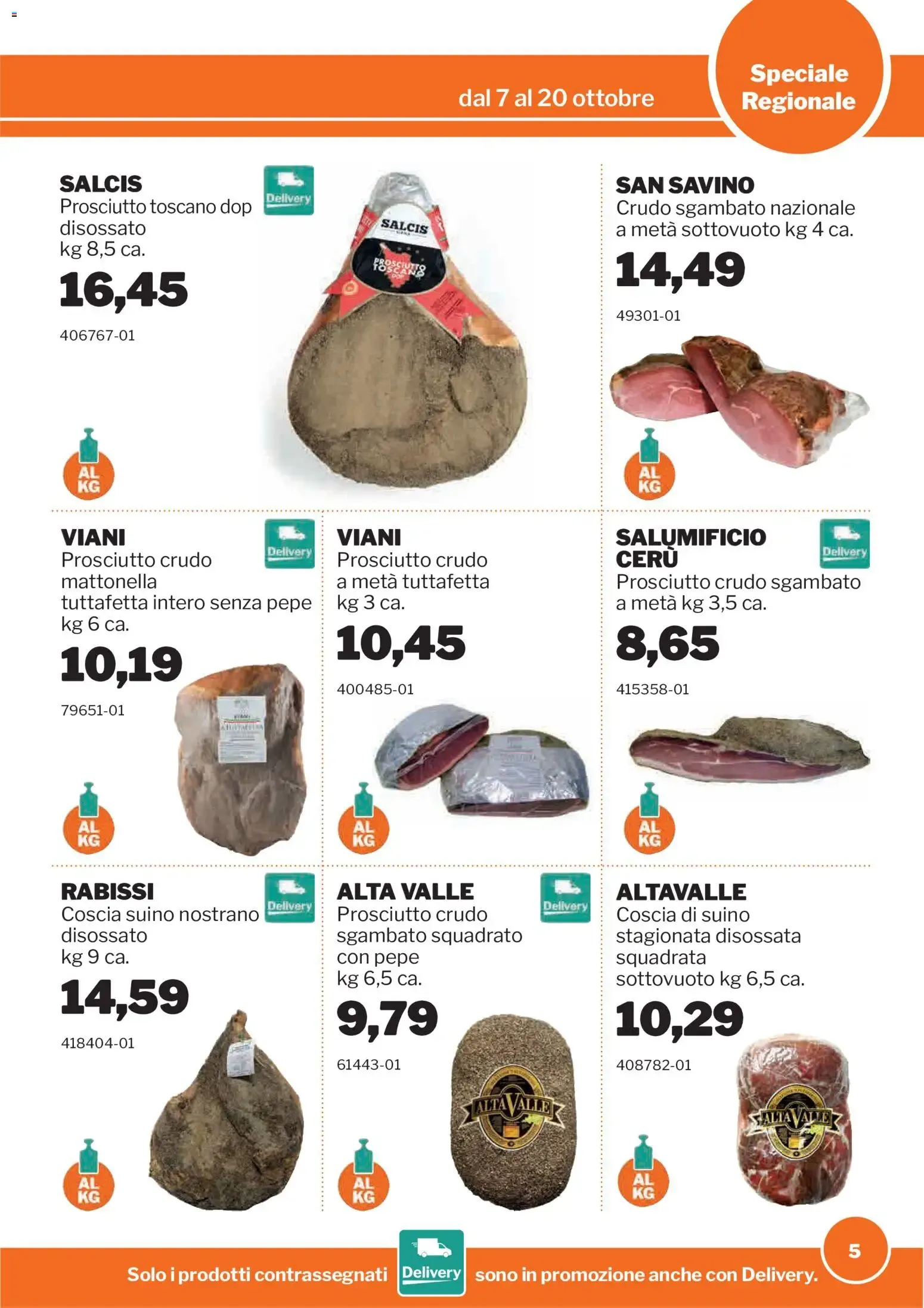 GrosMarket Toscana da 7 ottobre a 20 ottobre di 2026 - Pagina del volantino 5