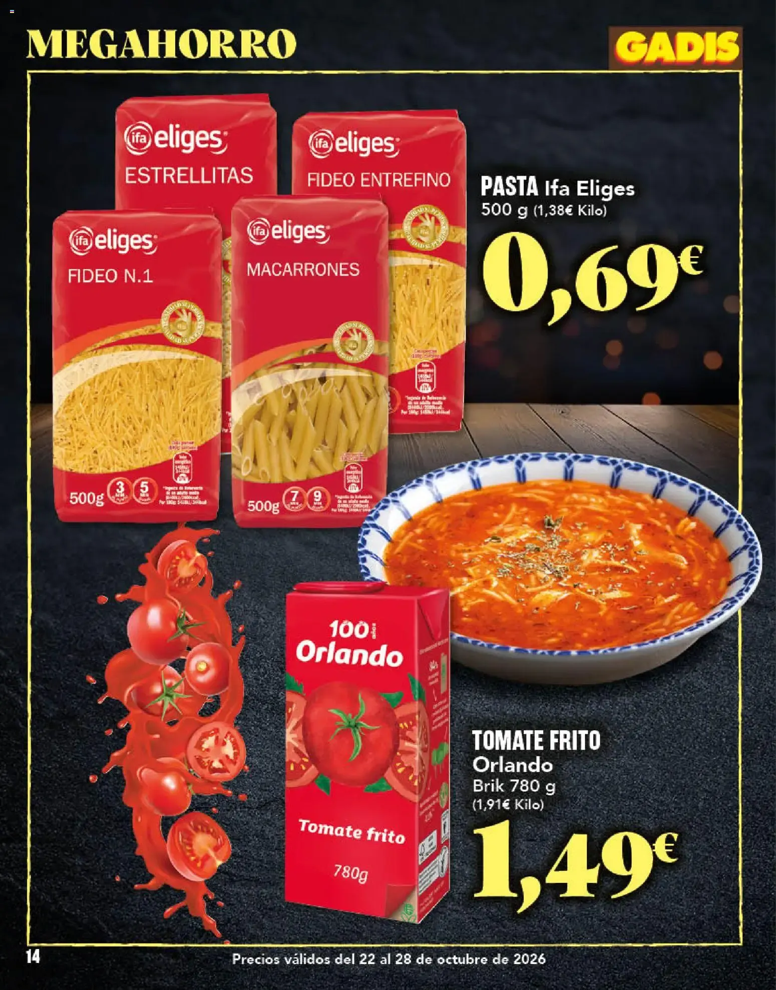 Catálogo de Gadis - folleto 22/10/2026 - 28/10/2026 22 de octubre al 28 de octubre 2026 - Página 14
