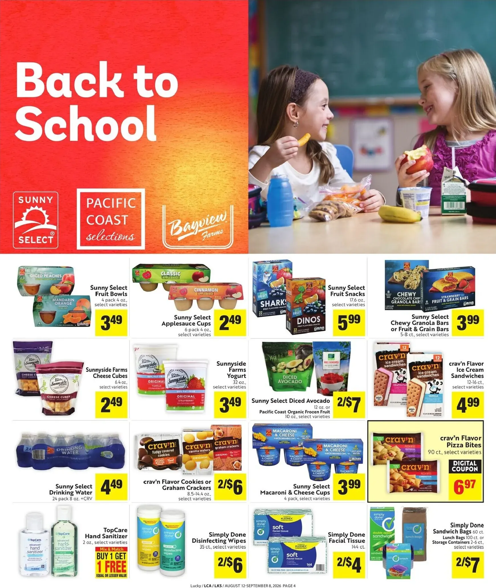 Weekly ad Current Lucky - Save With Our Quality Brands leaflet valid from Wednesday 08/12/2026 to Wednesday 09/09/2026 from August 12 to September 9 2026 - Page 4