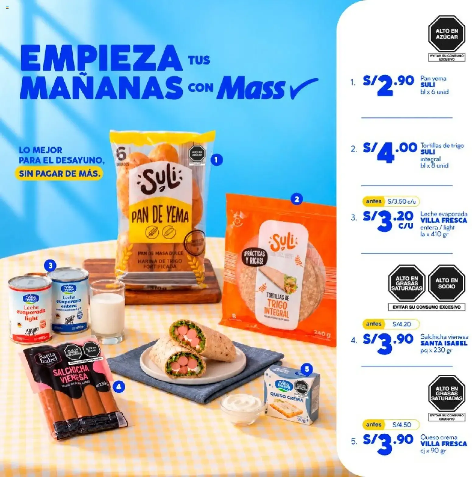 Catalogo de EMPIEZA TUS MAÑANAS CON Mass 15 de octubre al 15 de noviembre 2026 - Pag 1