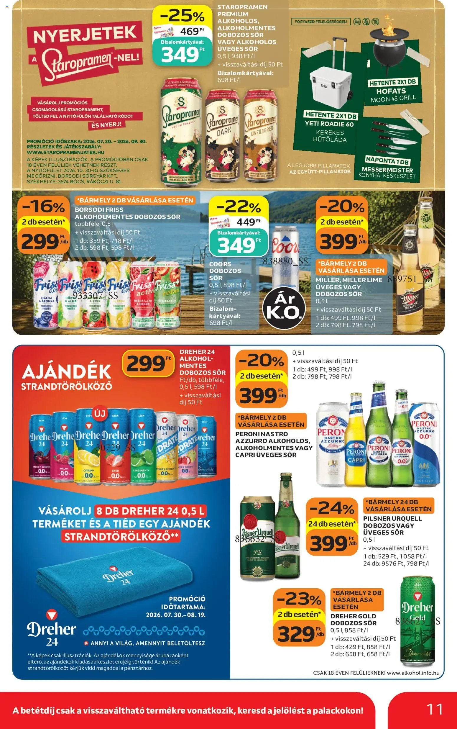 Katalógus Auchan hipermarket: Vigyél többet, jobban megéri! augusztus 6.-tól augusztus 19.-ig 2026. - Oldal 11