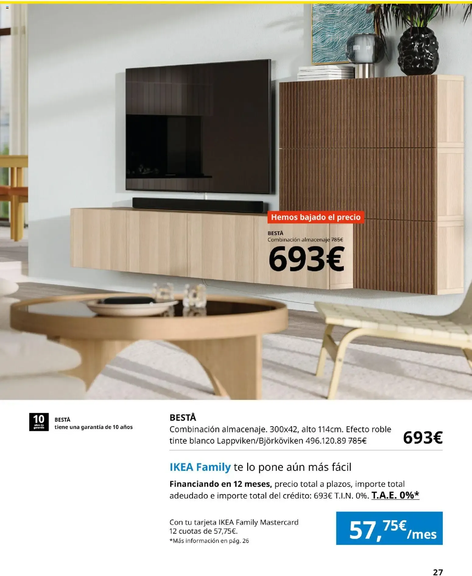 Catálogo de IKEA - Haz espacio para lo que más quieres del 01/09/2026 1 de septiembre al 31 de enero 2027 - Página 27