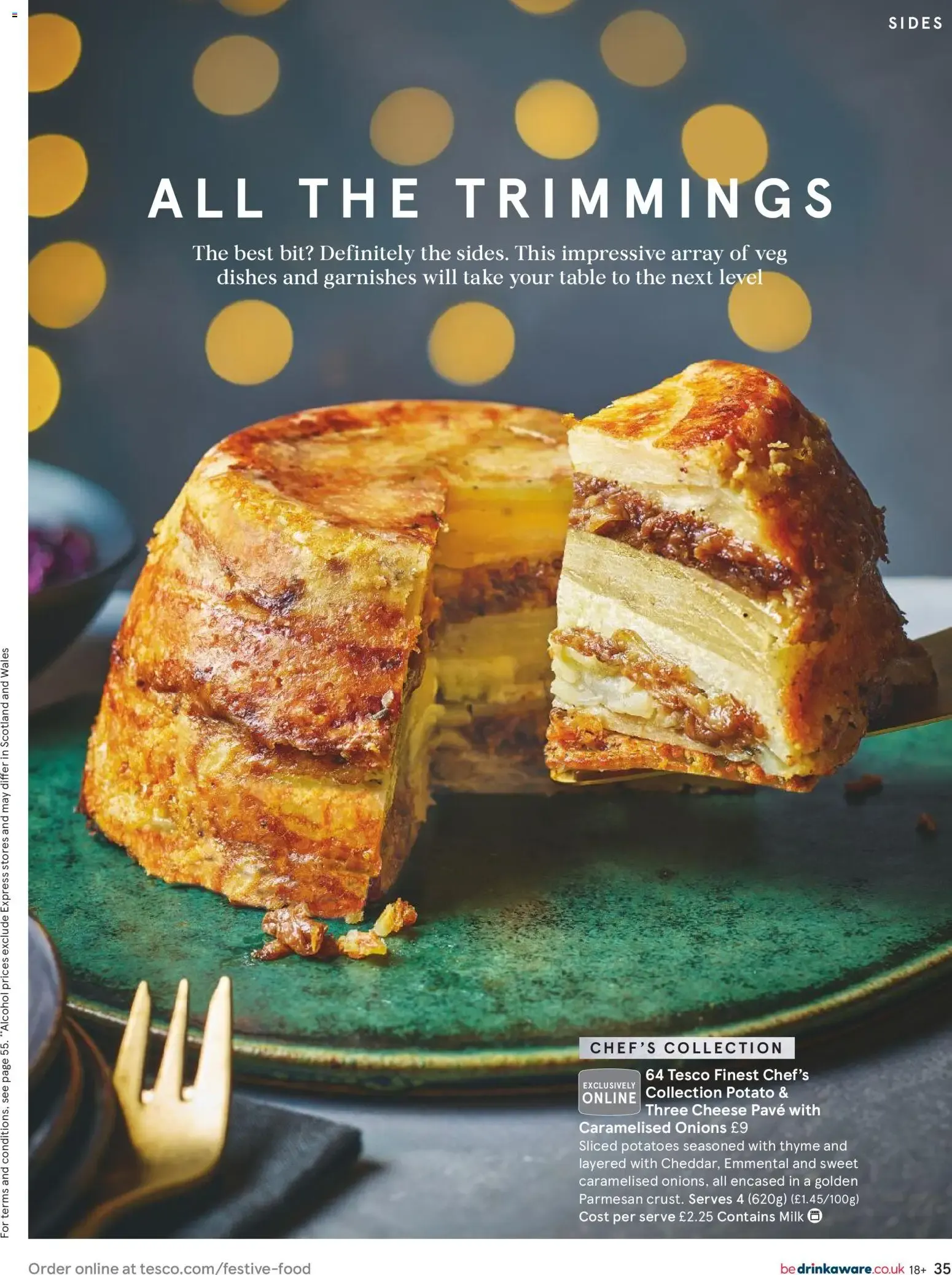 TESCO finest FESTIVE FOOD TO ORDER from 1 October to 31 October 2026 - Catalogue Page 34