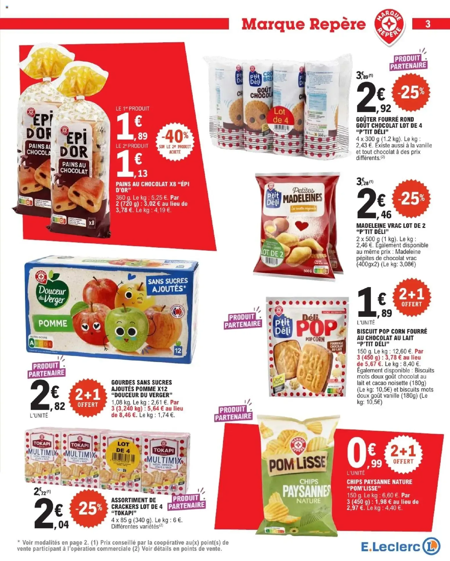 Célébrons le Tour de France avec E.Leclerc - L'Étape Grand Jeu du 23 juin au 4 juillet 2026 - Catalogue page 3