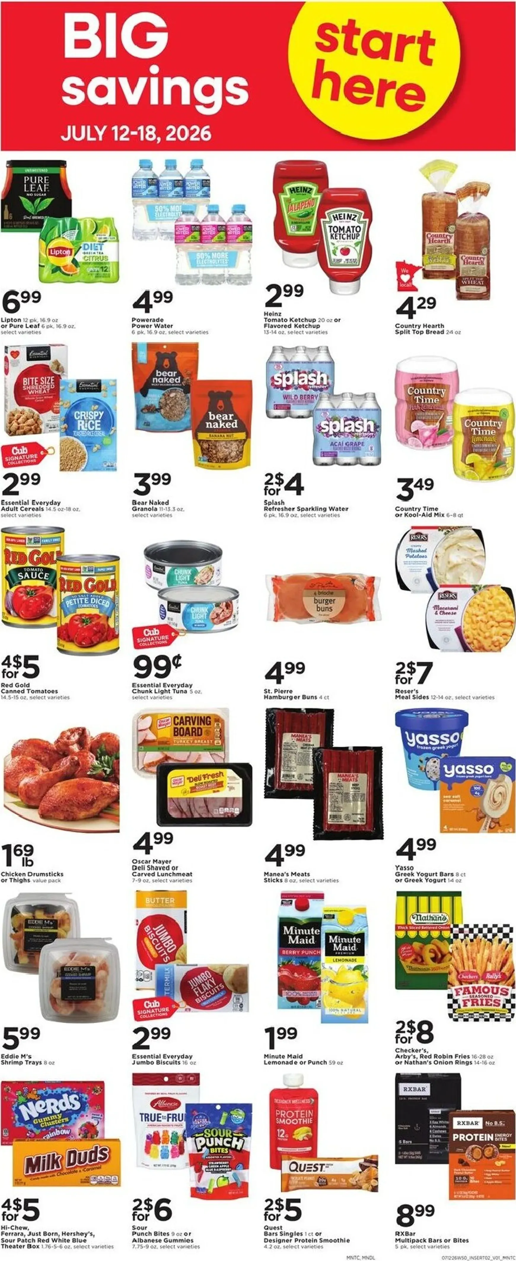 Weekly ad Current Cub leaflet valid from Sunday 07/12/2026 to Saturday 07/18/2026 from July 12 to July 18 2026 - Page 4