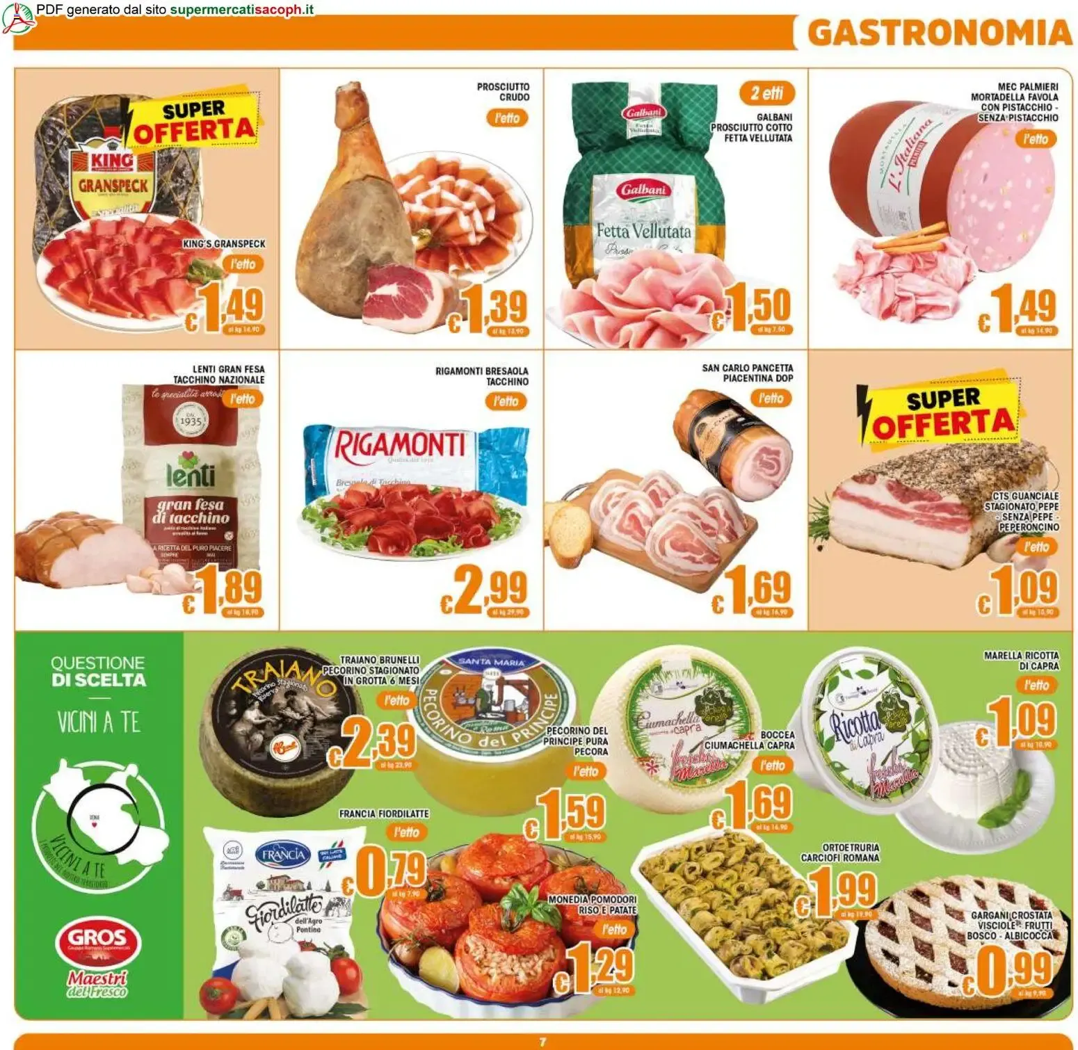 Sacoph volantino dal 10/07/2026 - online Offerte da 10 luglio a 21 luglio di 2026 - Pagina del volantino 7