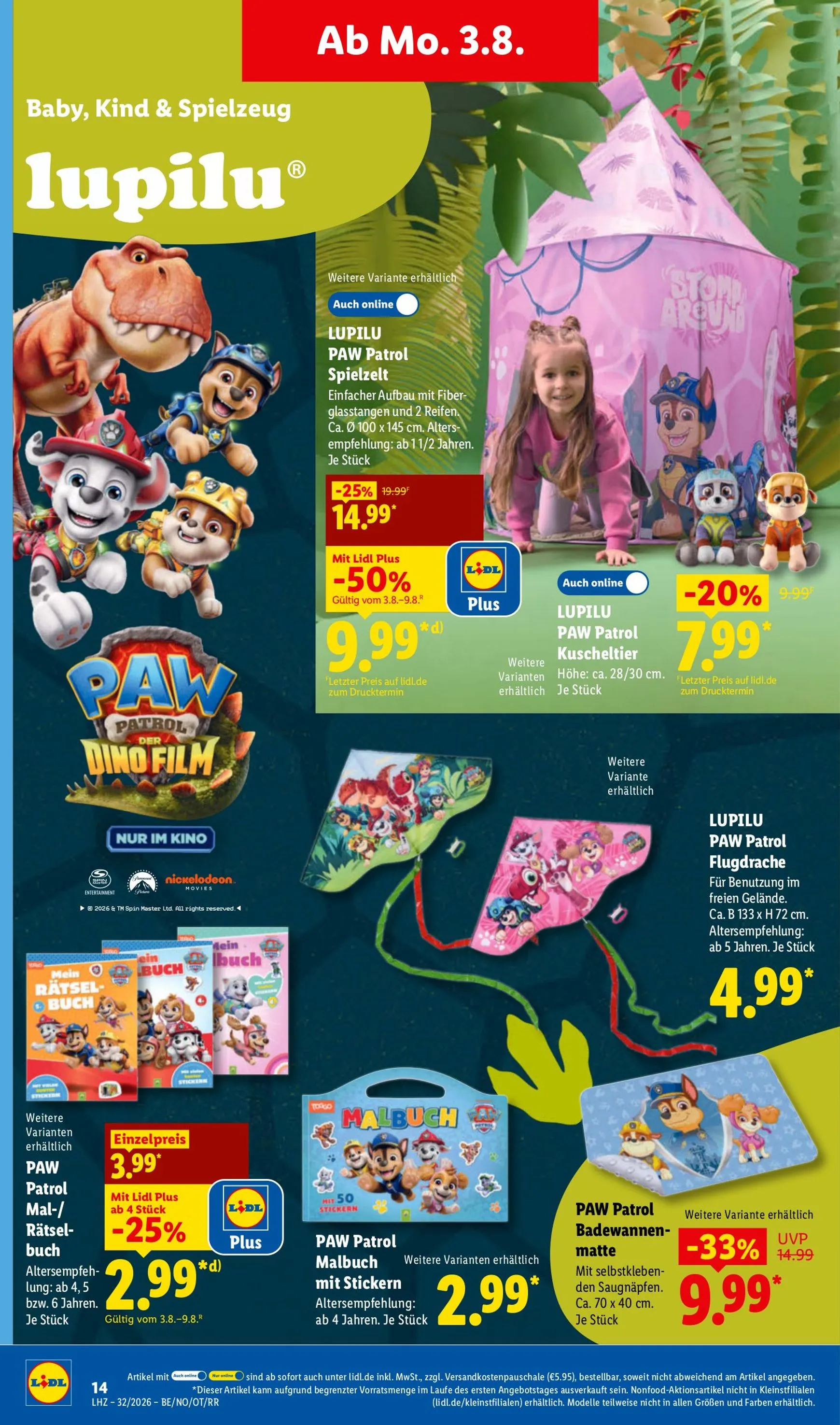 Lidl Prospekt nächste Woche – von Montag 03.08.2026 bis Samstag 08.08.2026 von 3. August bis 8. August 2026 - Prospekt seite 31